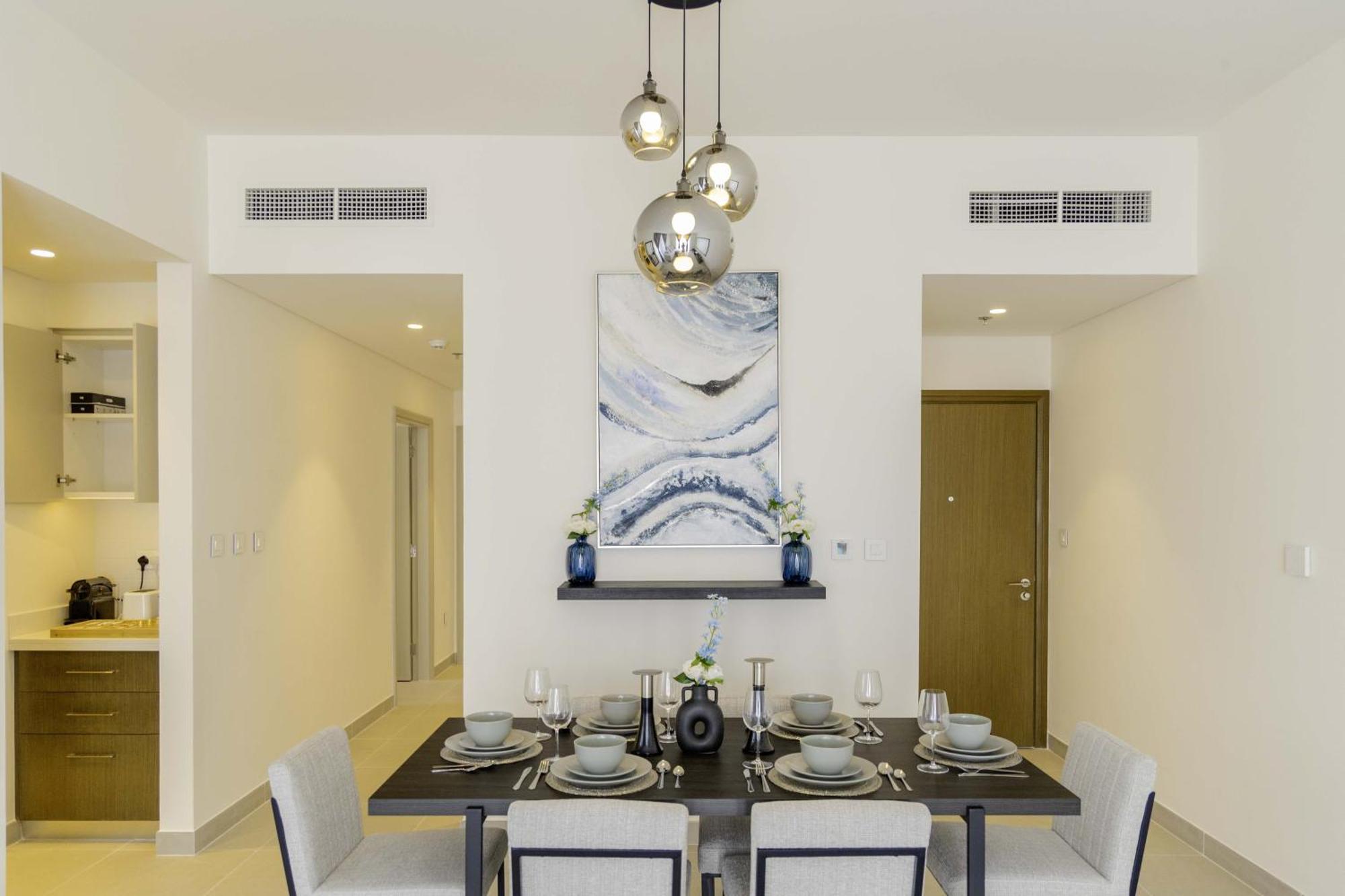 Sleeps 8 Private Cinema World Island Views Appartement Dubaï
