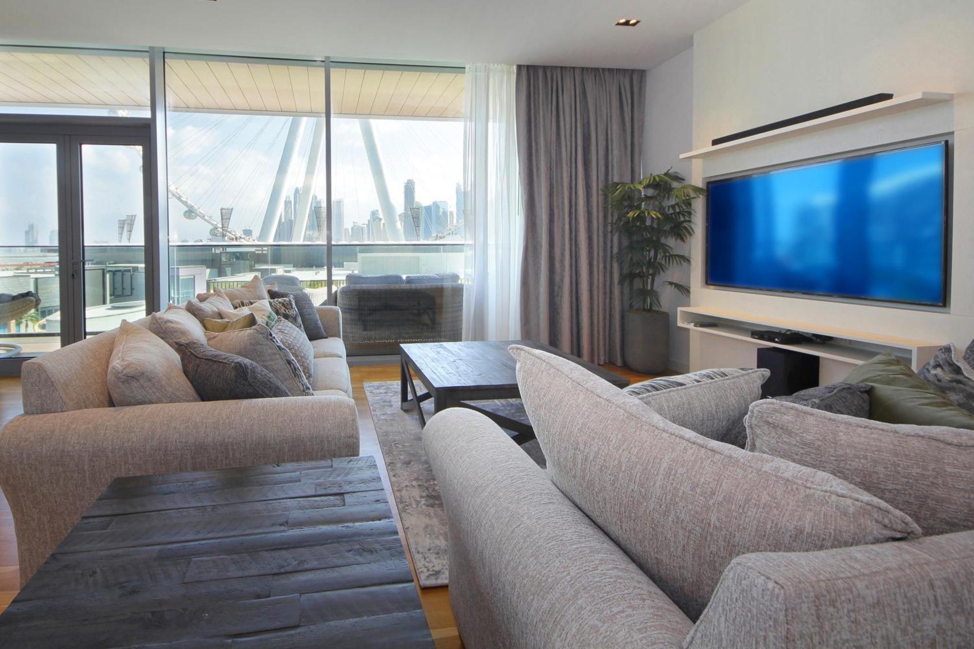 New Arabian Luxury 2 Bedroom In Blue Water Appartement Dubaï