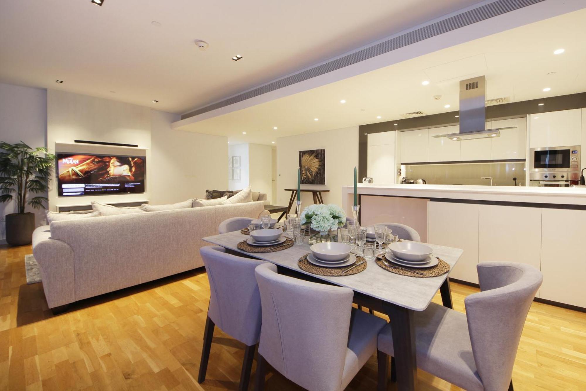 New Arabian Luxury 2 Bedroom In Blue Water Appartement