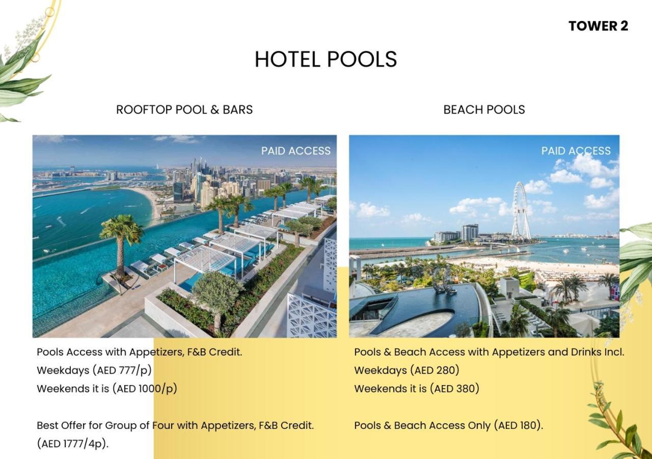 Aparthotel The Address Beach Residences - 2br & Private Beach Dubai