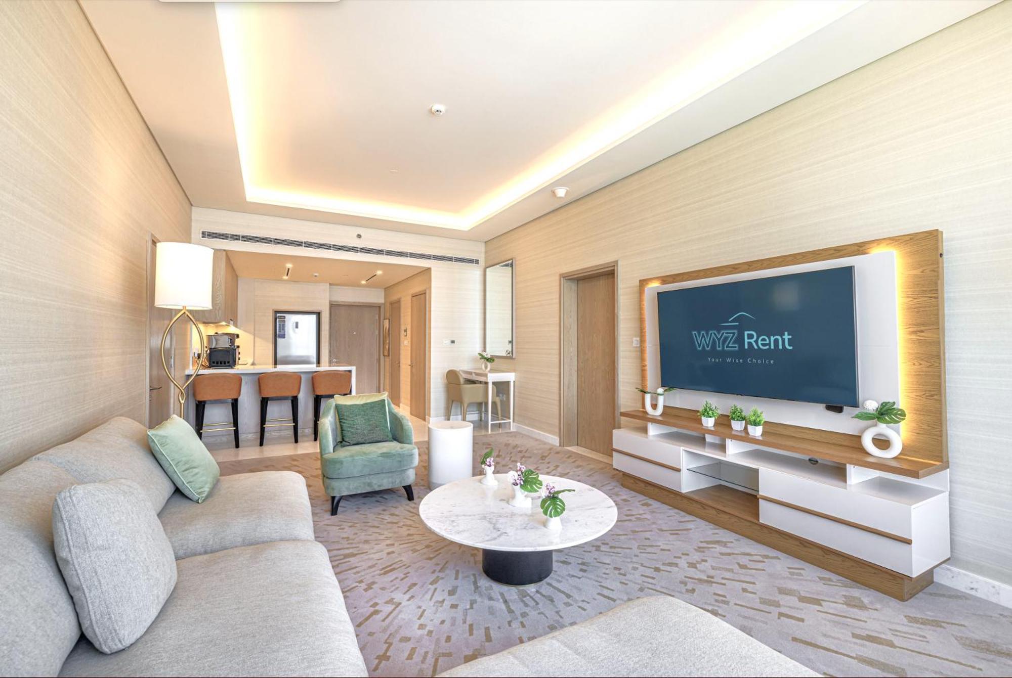 Elegant 1br In Palm Tower, Nakheel Mall, Sea View Dubaï