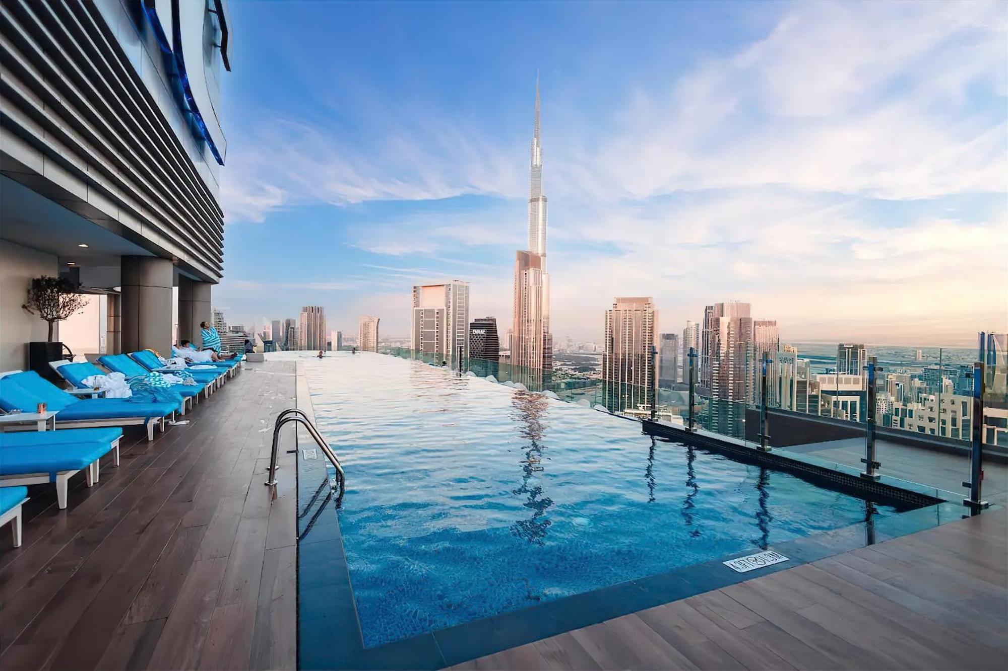 Appartement Paramount Downtown Burj Khalifa View With 64th Floor Infinity Pool Dubaï