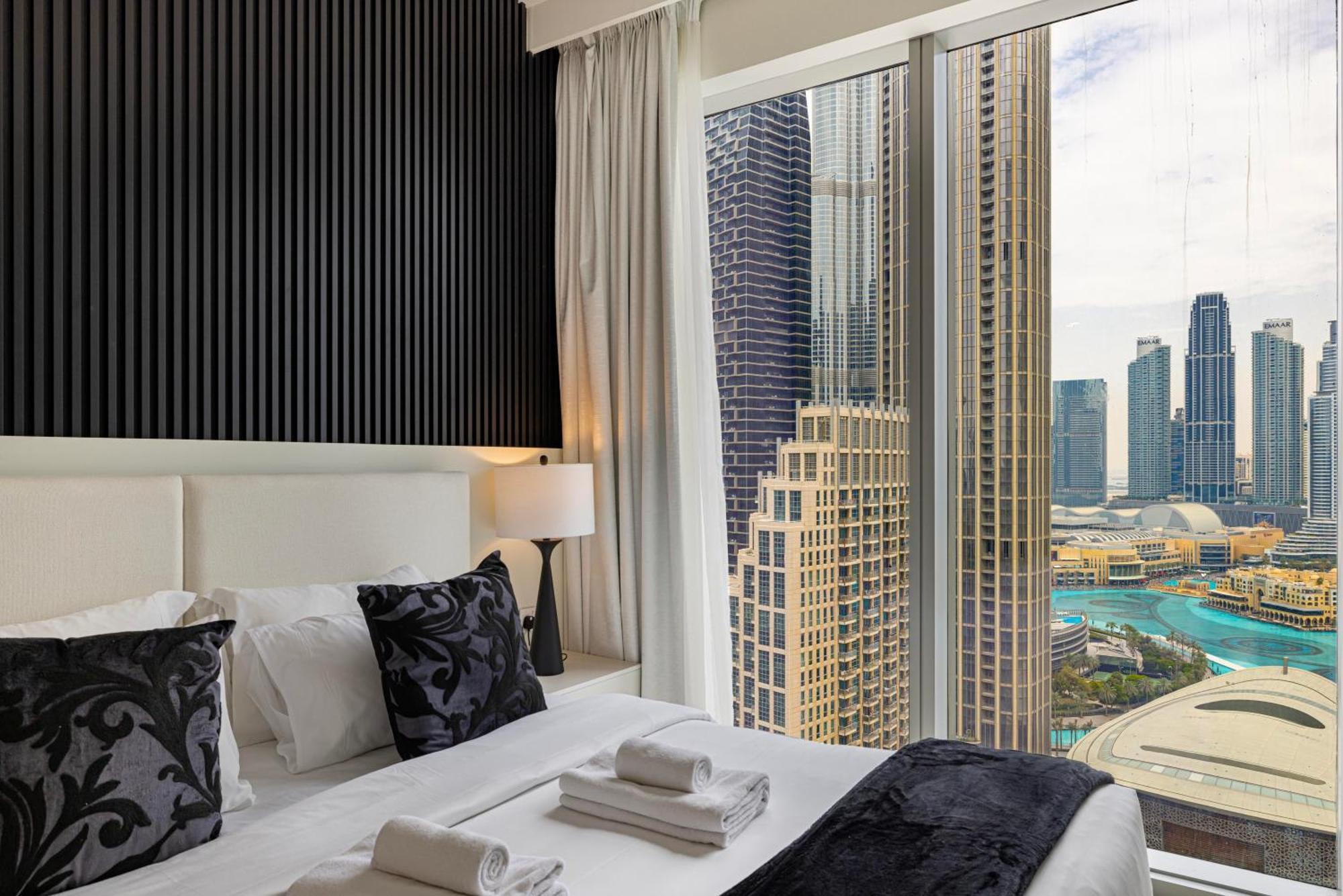 Luxury 4br Burj Khalifa & Fountain Views Dubái
