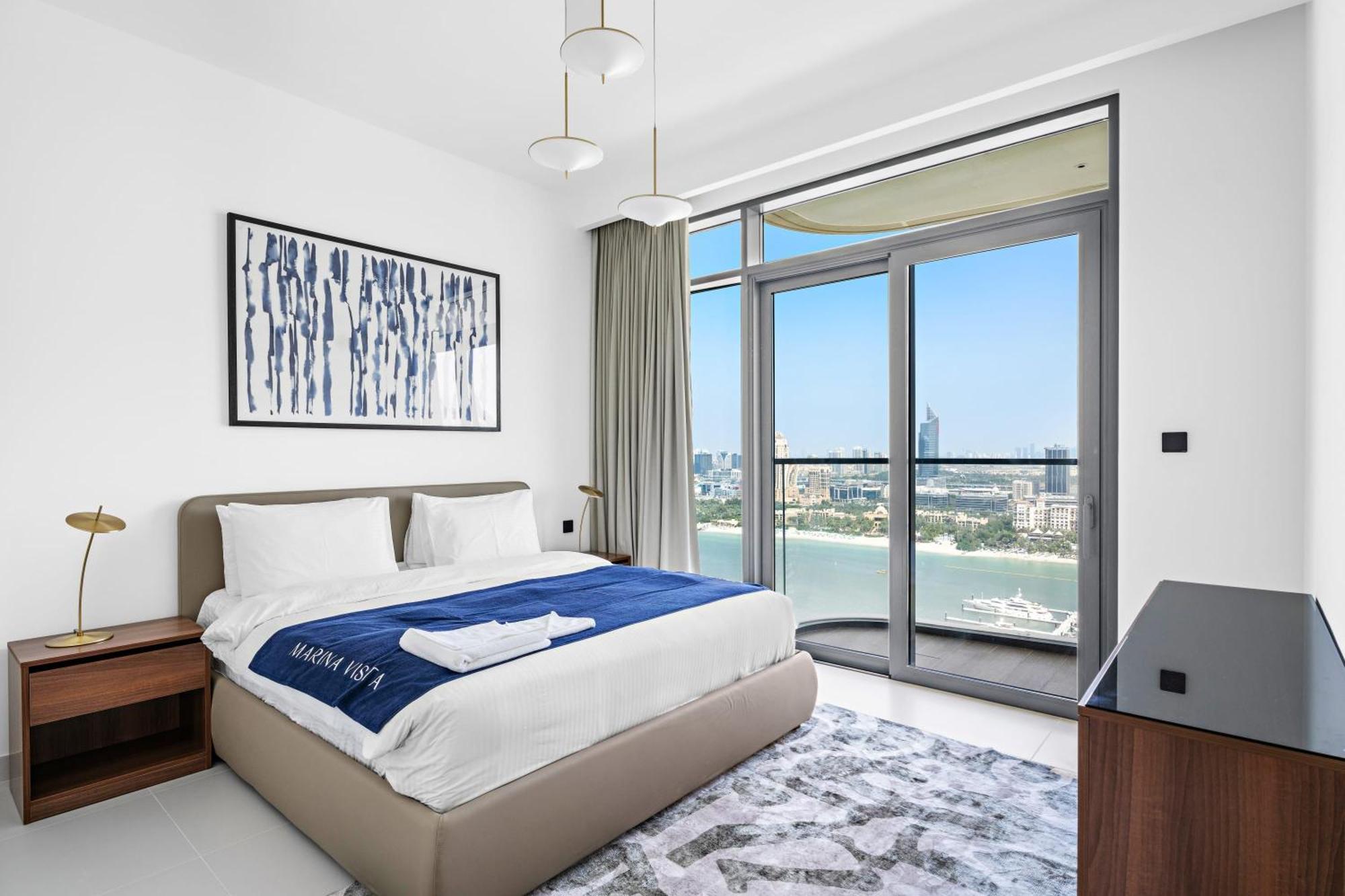 Appartement Family Friendly 2bdr With Sea & View Dubaï