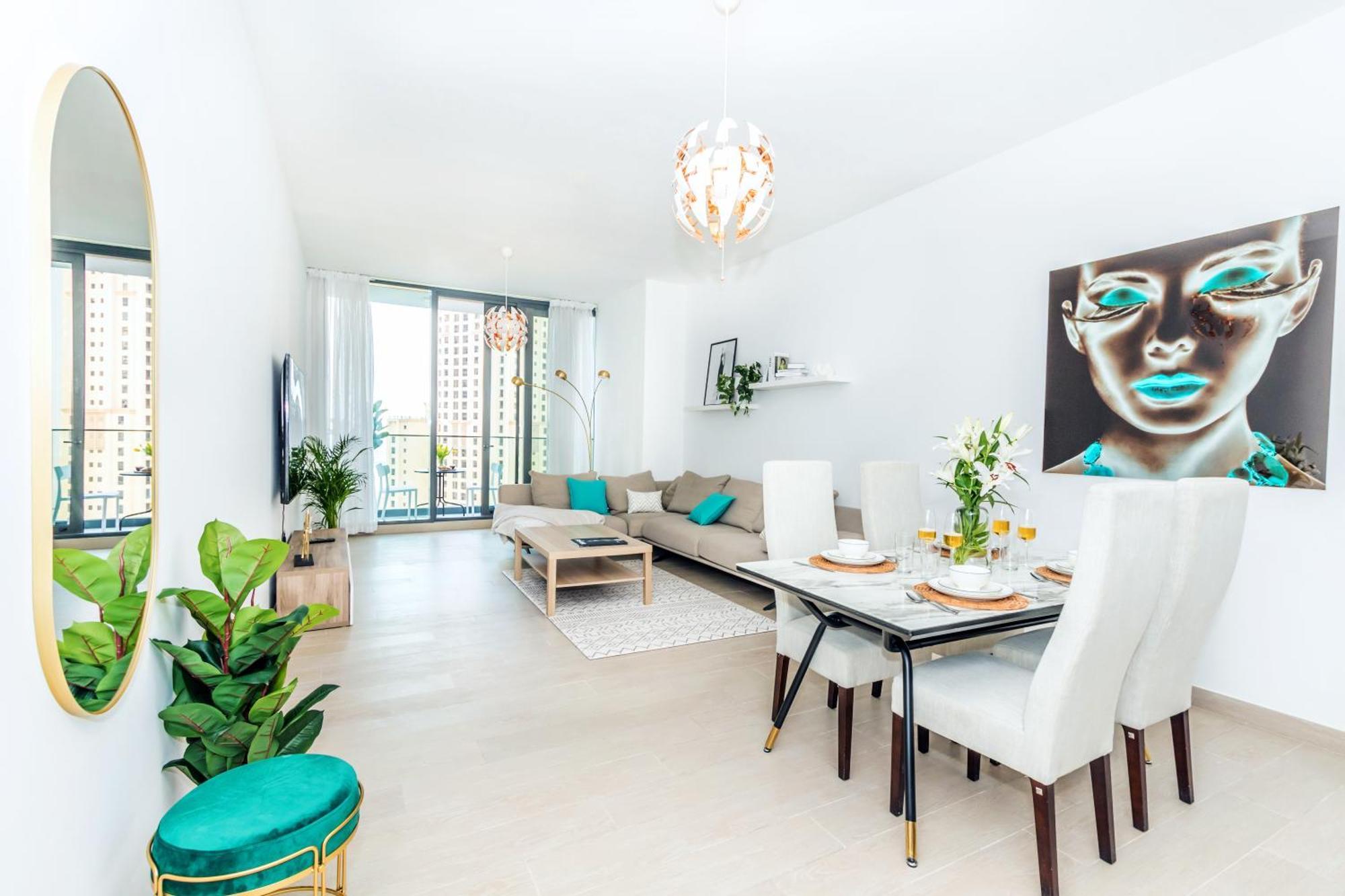 Gma Liv 2br Partly Sea View Appartement *