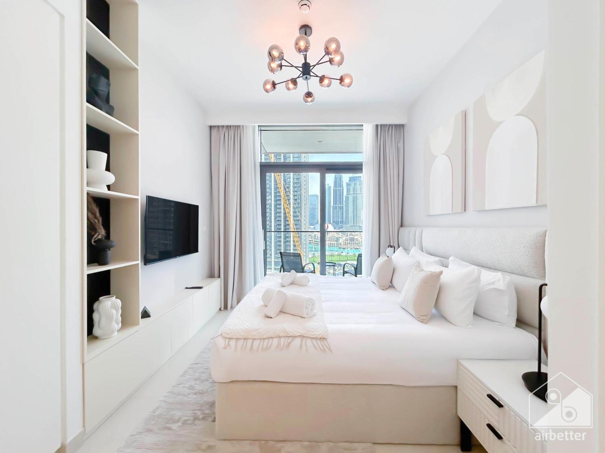 Luxury Burj Crown 4bedroom Balcony & Downtown View * Dubái