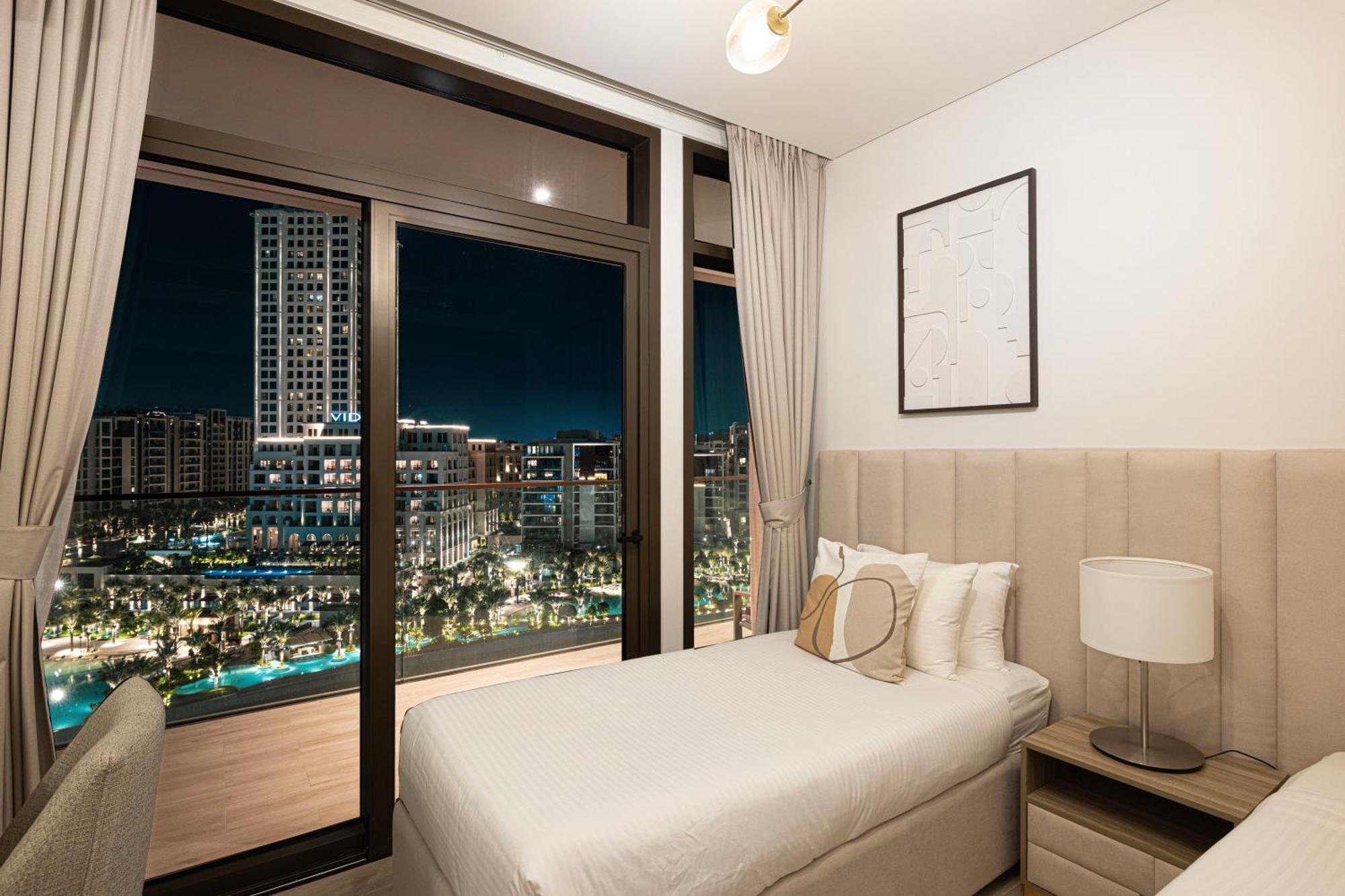 Apartamento Cozy 2br Retreat With Panoramic Creek Views Dubai