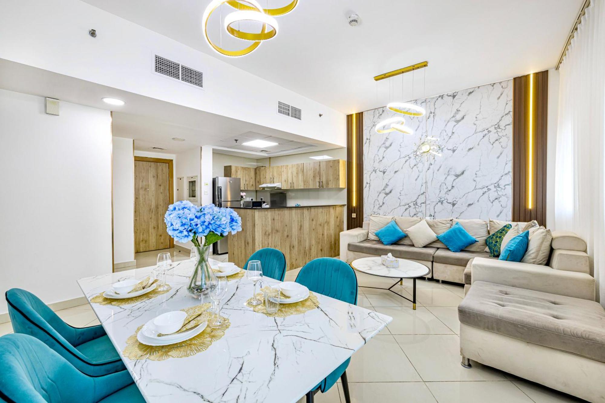 Appartement 5 Star Serviced With Beach Access In The Heart Of Marina Free Welcome Gift Box Upon Arrival *
