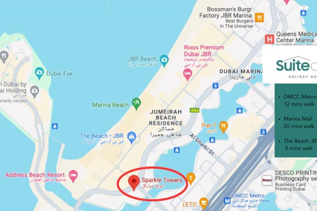 Experience Sparkle Tower Living In Jbr - Suiteable Appartement
