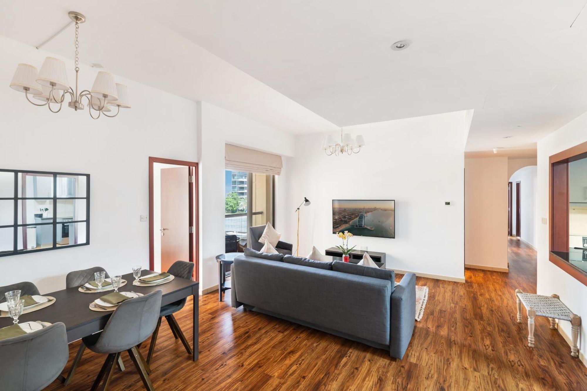 Specious 5br Maid On Jbr Prime Location! Walk To The Mall, Dining & Entertainment - By Sunkissed Homes Apartamento Dubái