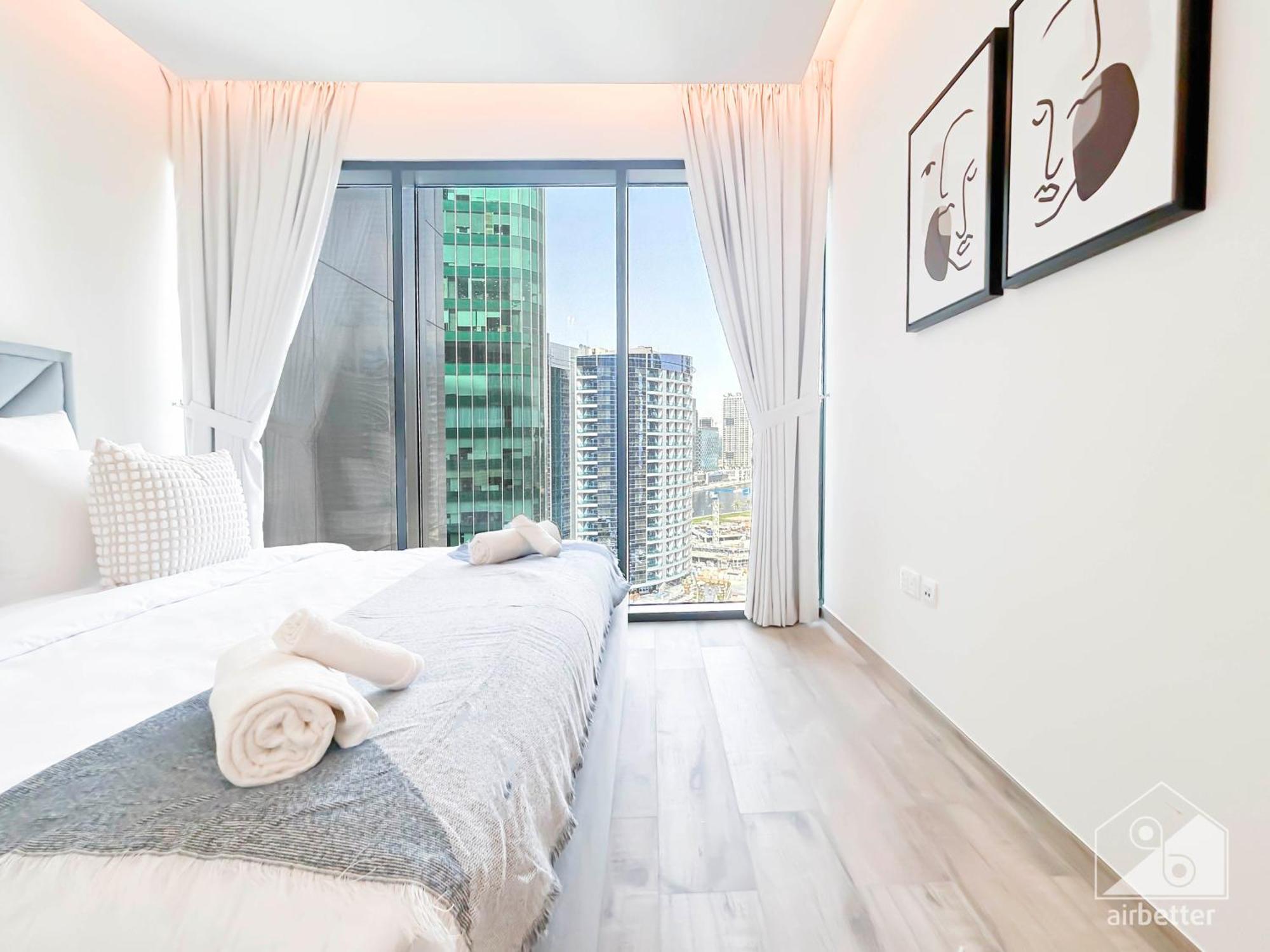 Modern 1-bedroom Haven In Ahad Appartement Dubaï