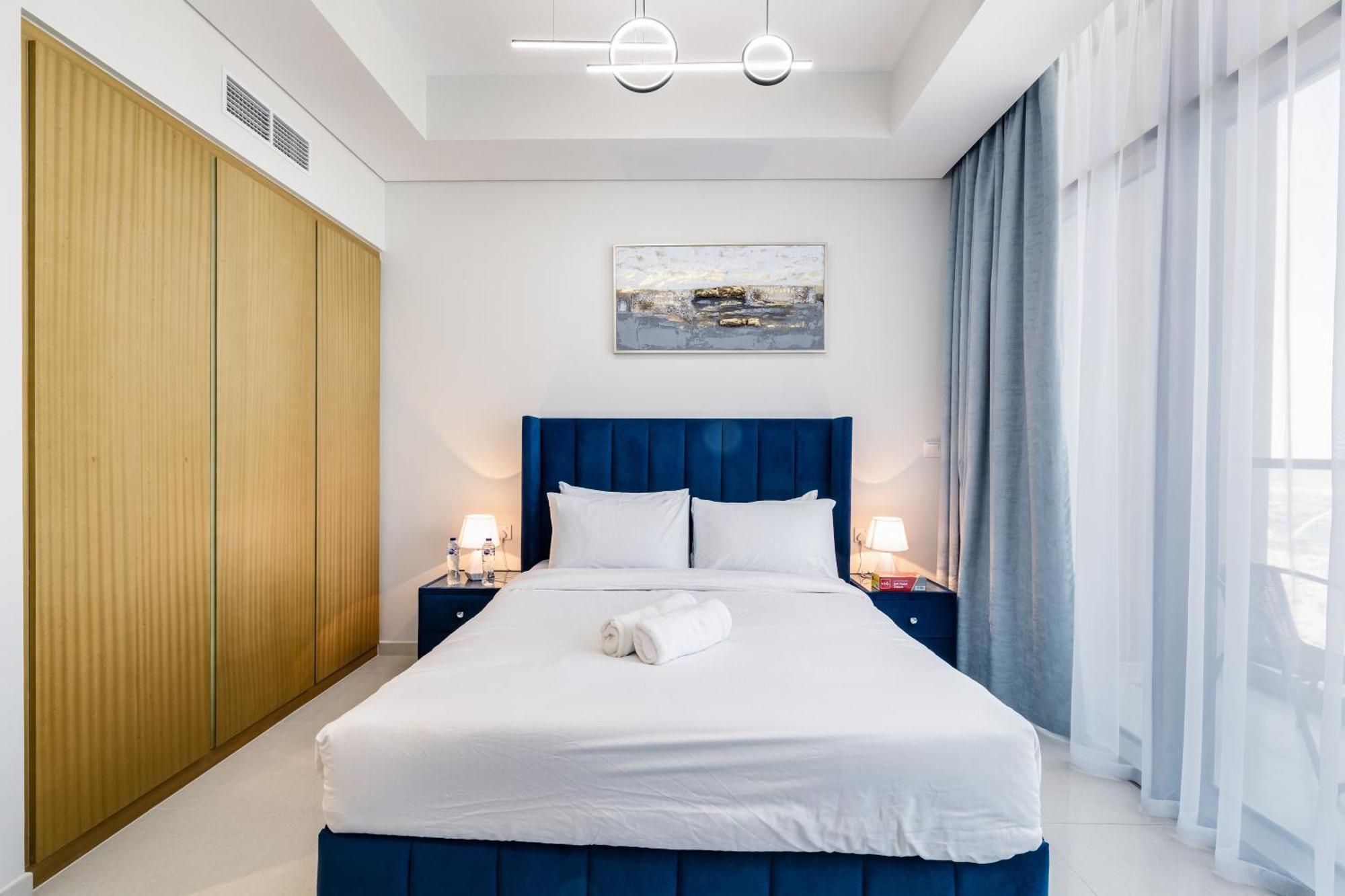 A Living - Luxury In Aykon Canal Views, Business Bay Appartement *