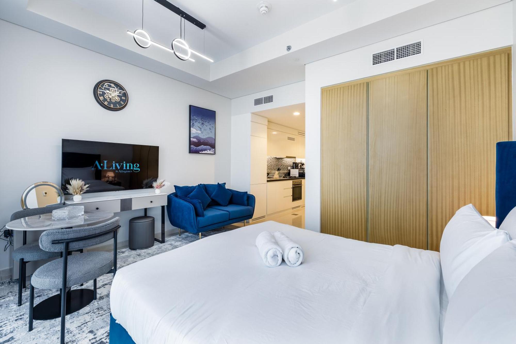 A Living - Luxury In Aykon Canal Views, Business Bay Appartement Dubaï