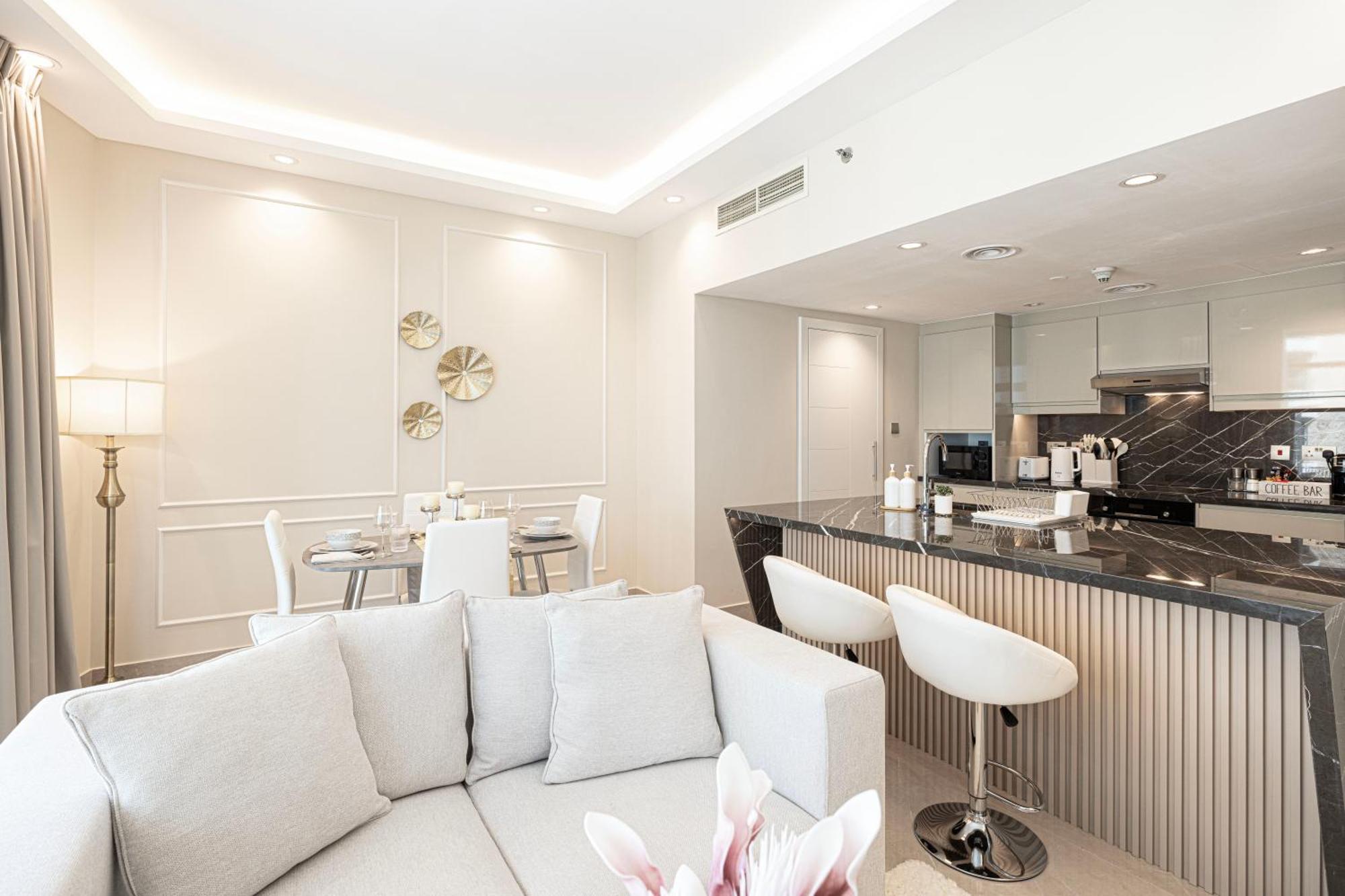 Apartemen Stunning Burj And Fountain View - 2br