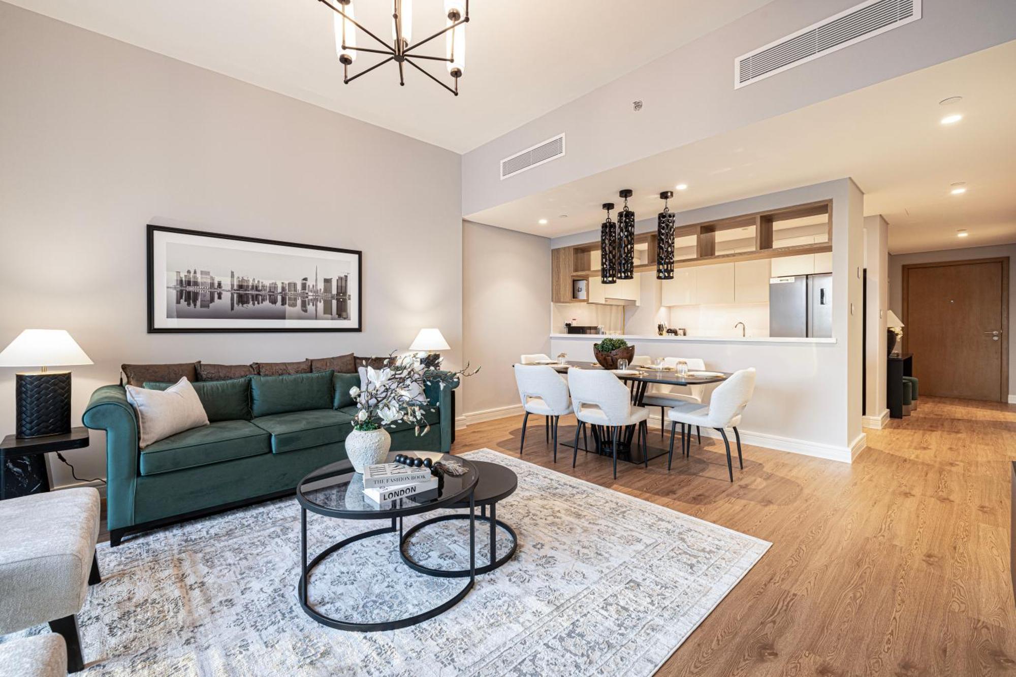 Magnificent - Luxurious 3+ 1 Bedroom With Burj Khalifa View Lägenhet