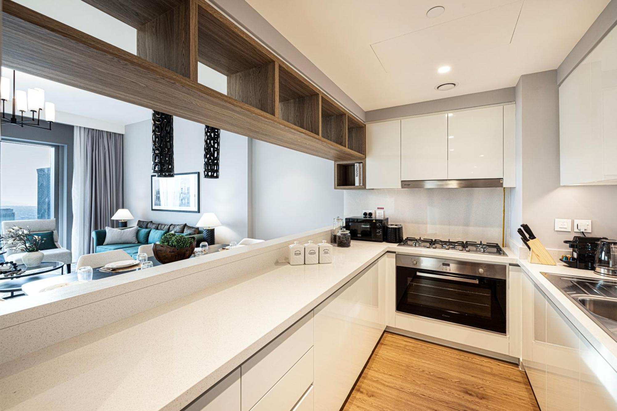 Lägenhet Magnificent - Luxurious 3+ 1 Bedroom With Burj Khalifa View