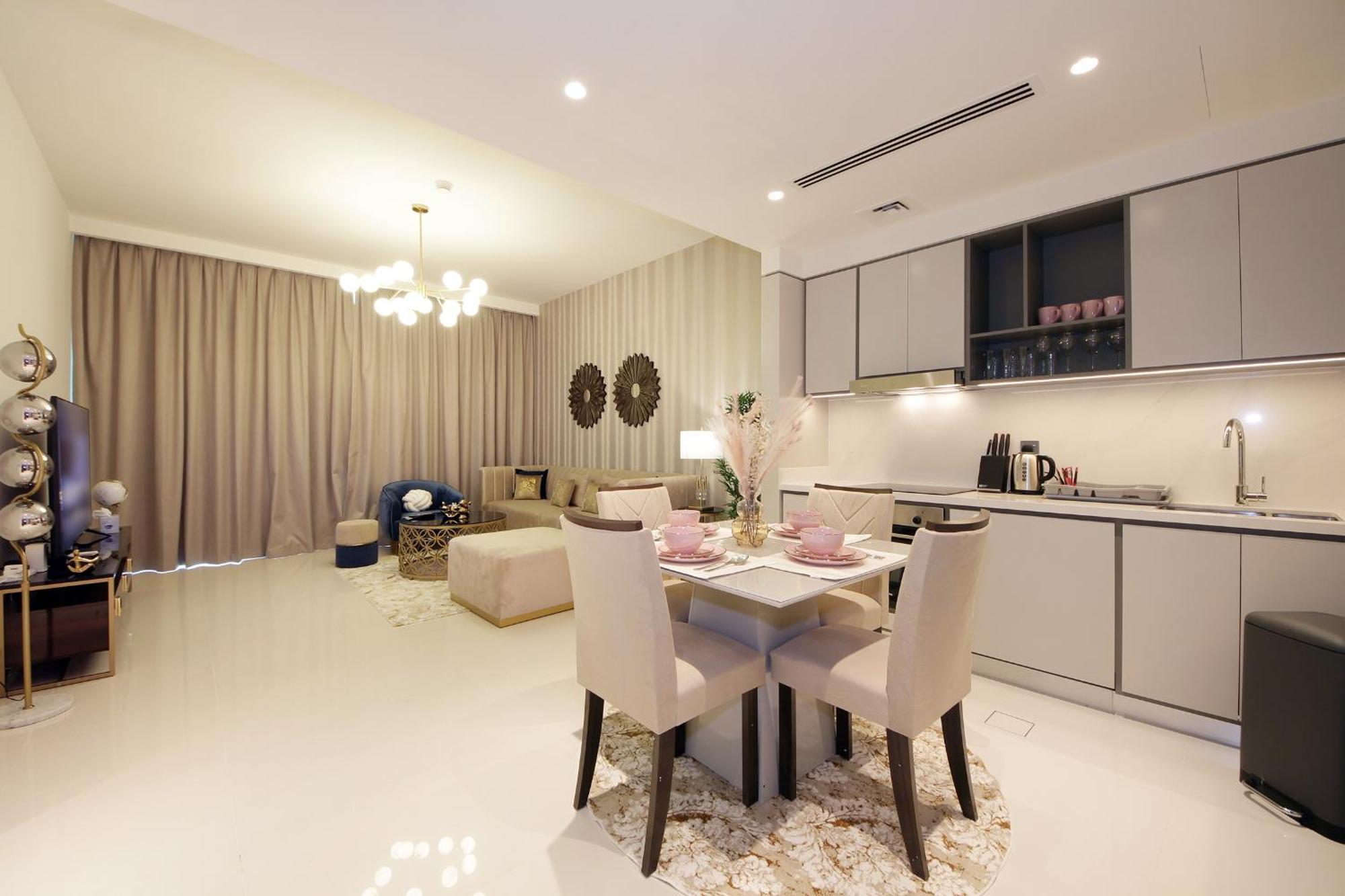 Appartement Incredible Sea View 2bhk - Private Access - Emaar Beachfront Dubaï