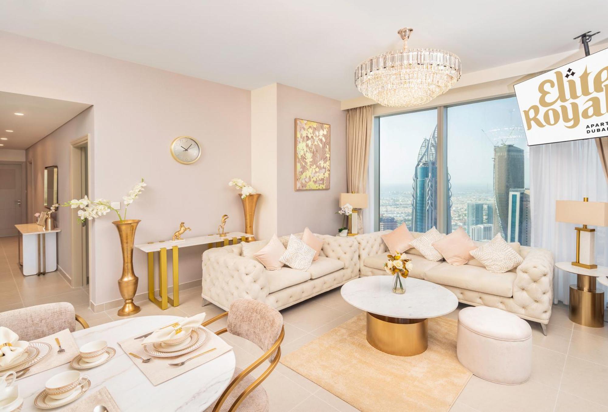 Elite Royal - Panoramic With Burj Khalifa & Full Fountain View - High Floor - Patron Dubái