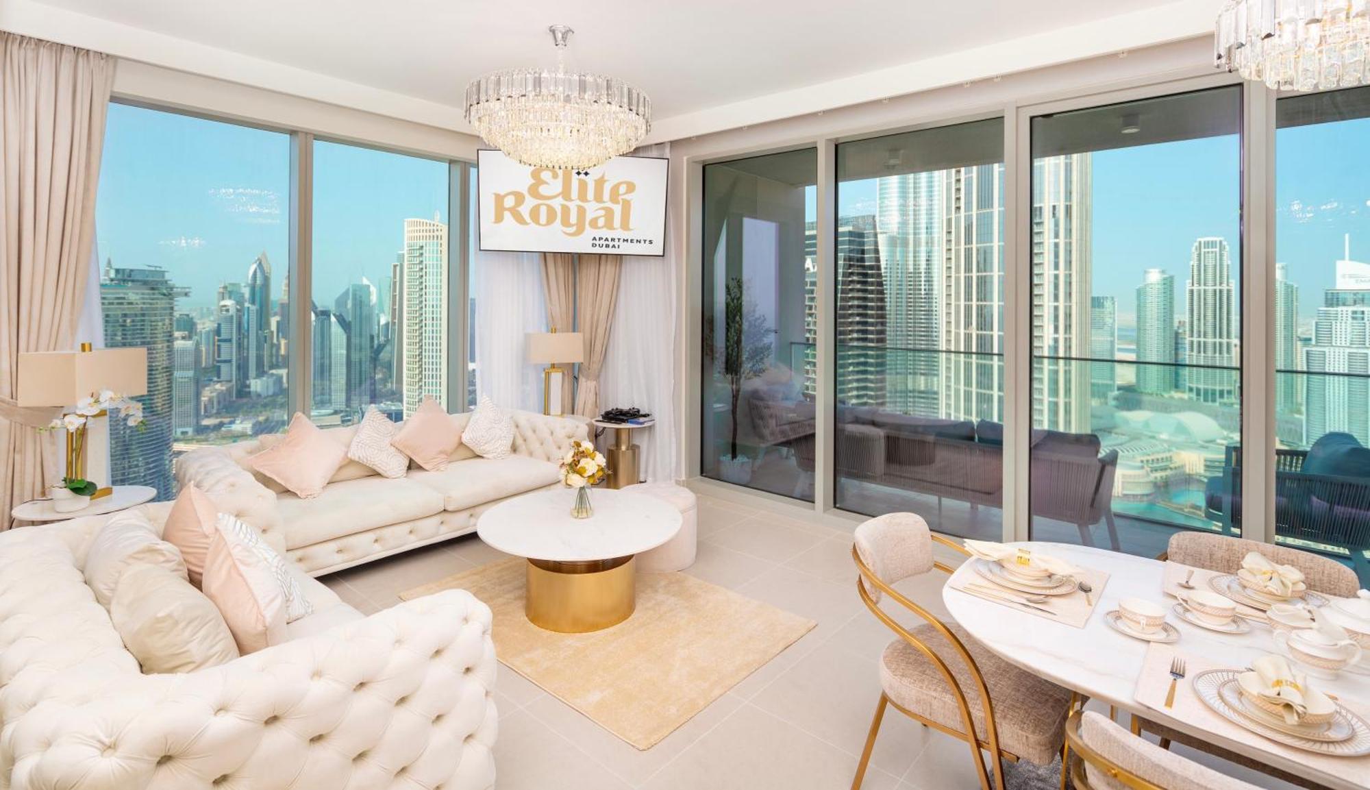 Elite Royal - Panoramic With Burj Khalifa & Full Fountain View - High Floor - Patron Dubái