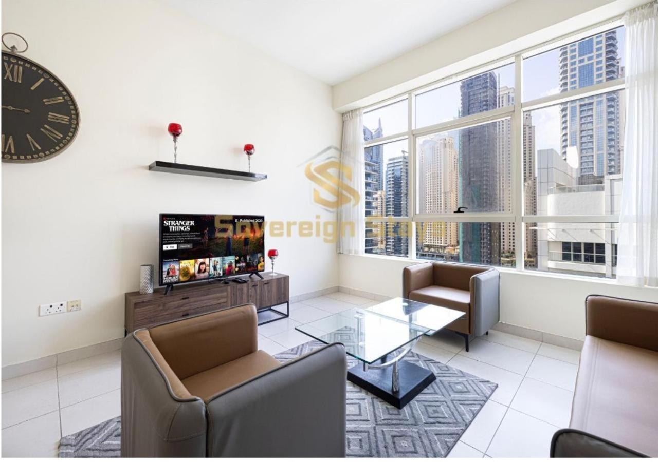 Marina View Tower 2 Bed With Parking Lägenhet Dubai