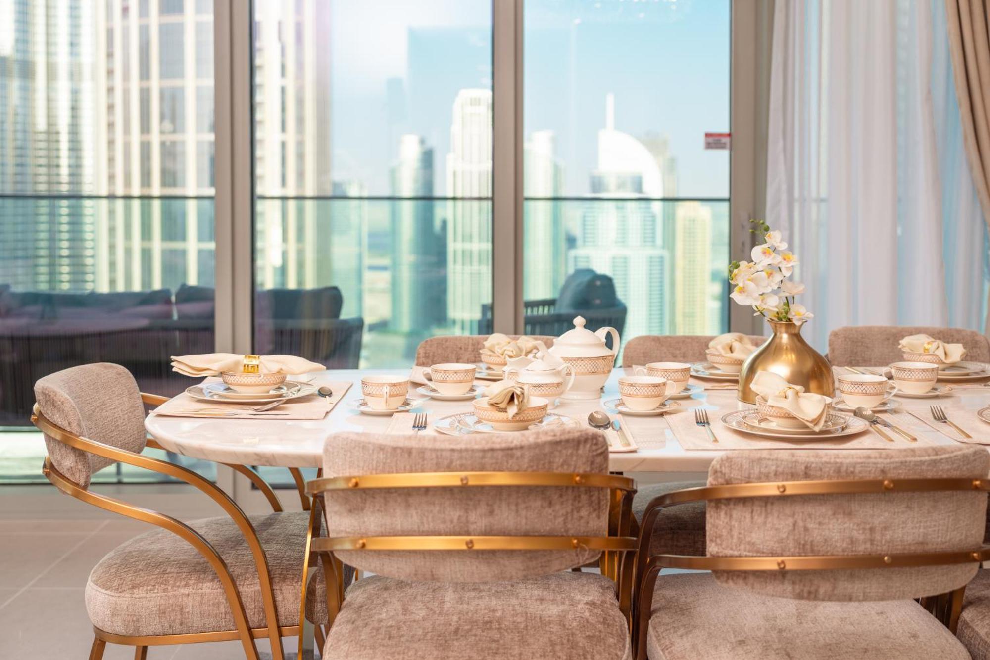 Elite Royal - Panoramic With Burj Khalifa & Full Fountain View - High Floor - Patron Apartamento *