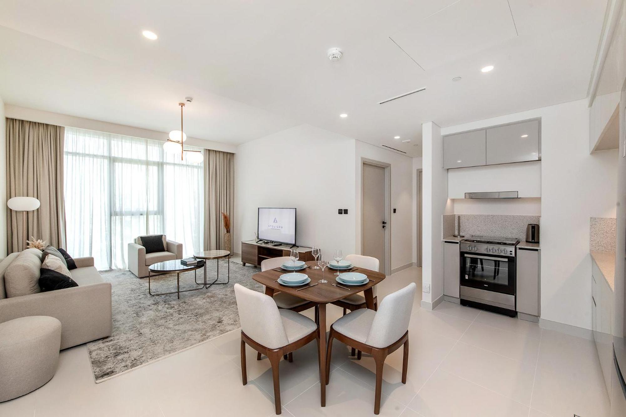 Chic In Marina Vista Emaar Beachfront Appartement *