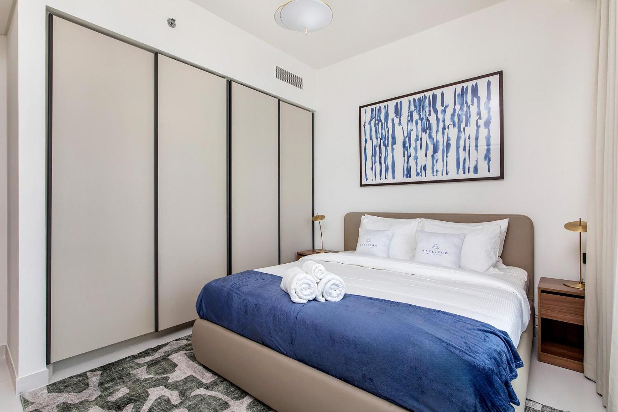 Chic In Marina Vista Emaar Beachfront Appartement Dubaï