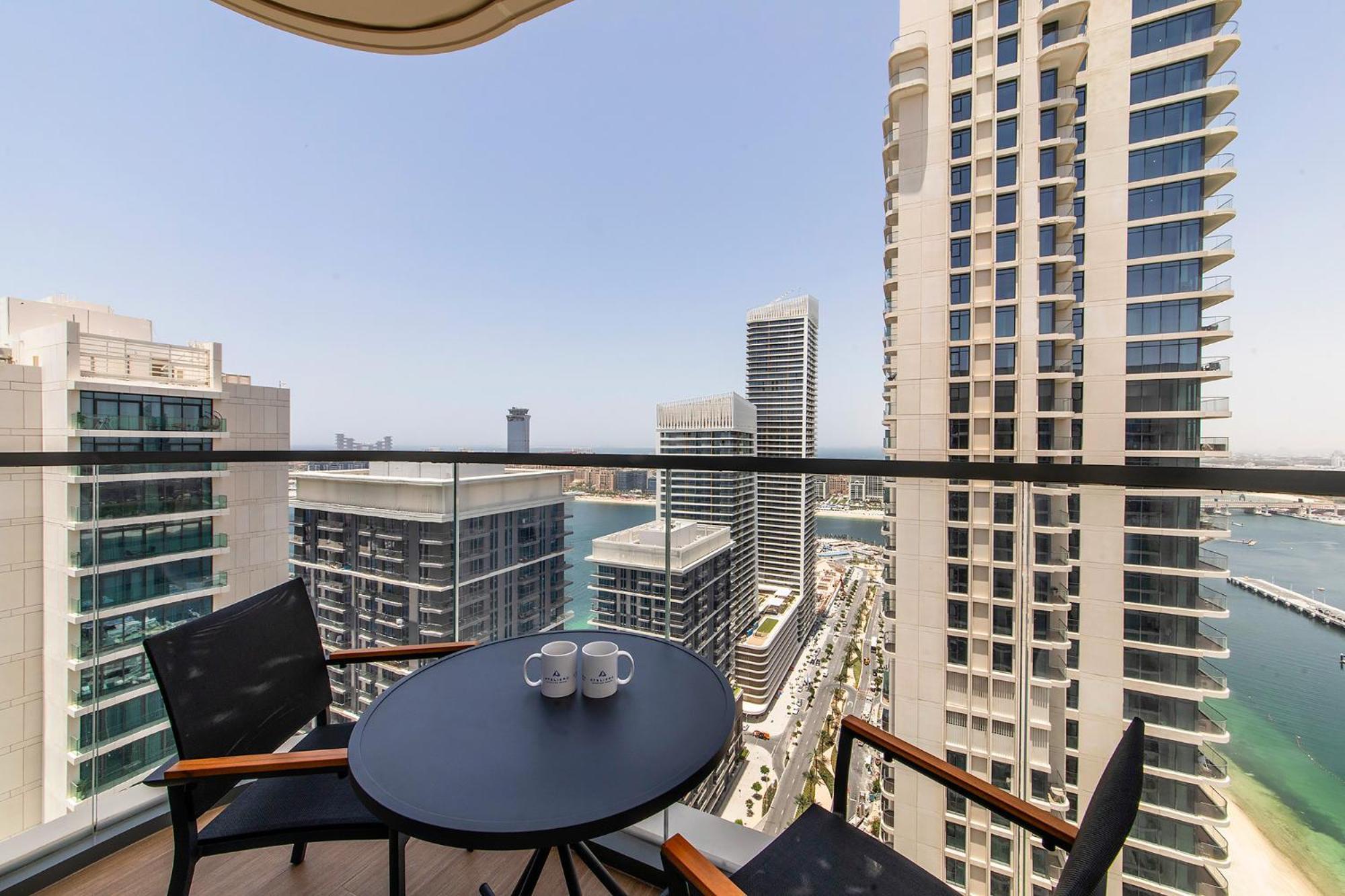 Chic In Marina Vista Emaar Beachfront Appartement