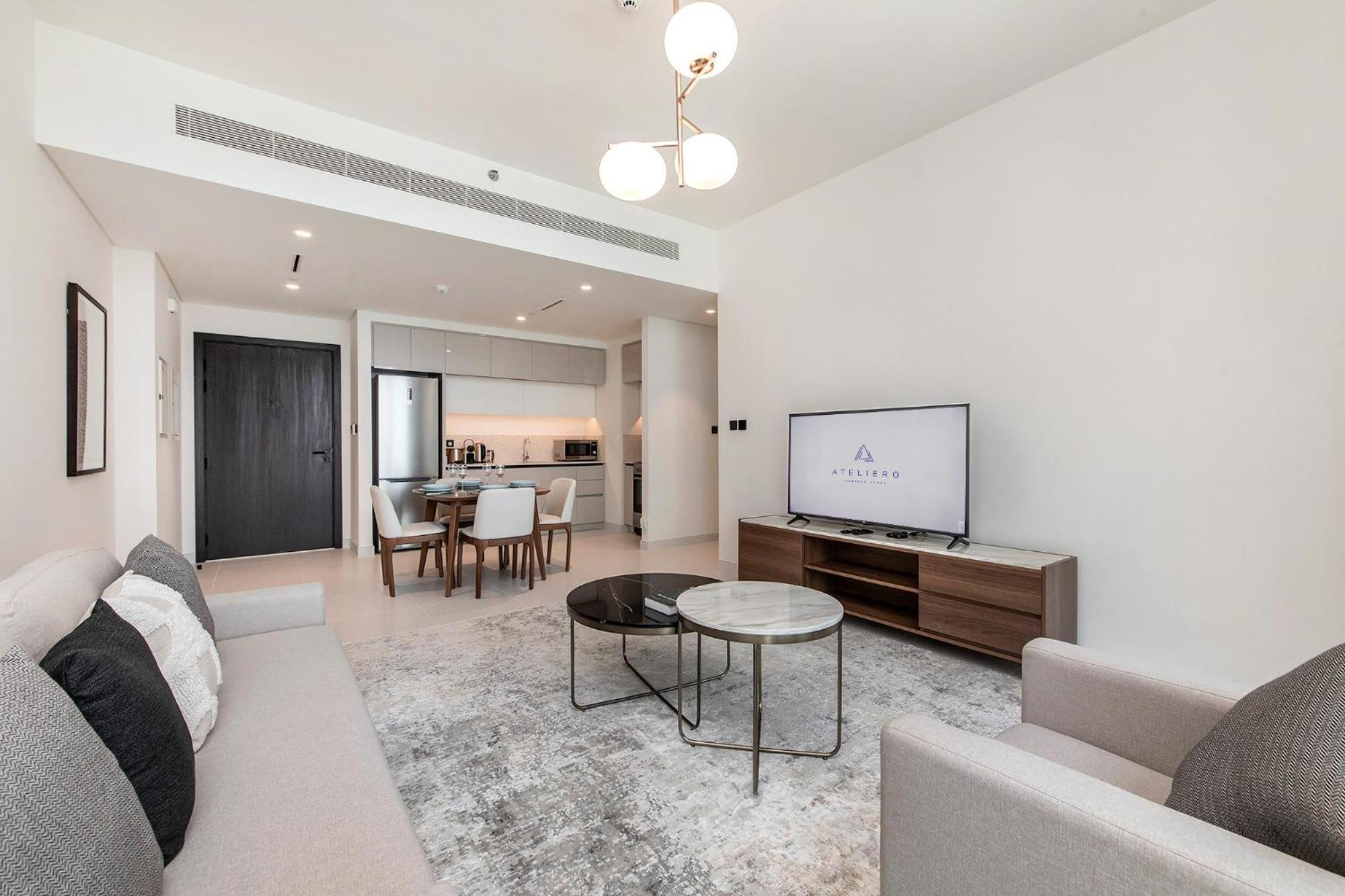 Chic In Marina Vista Emaar Beachfront Appartement