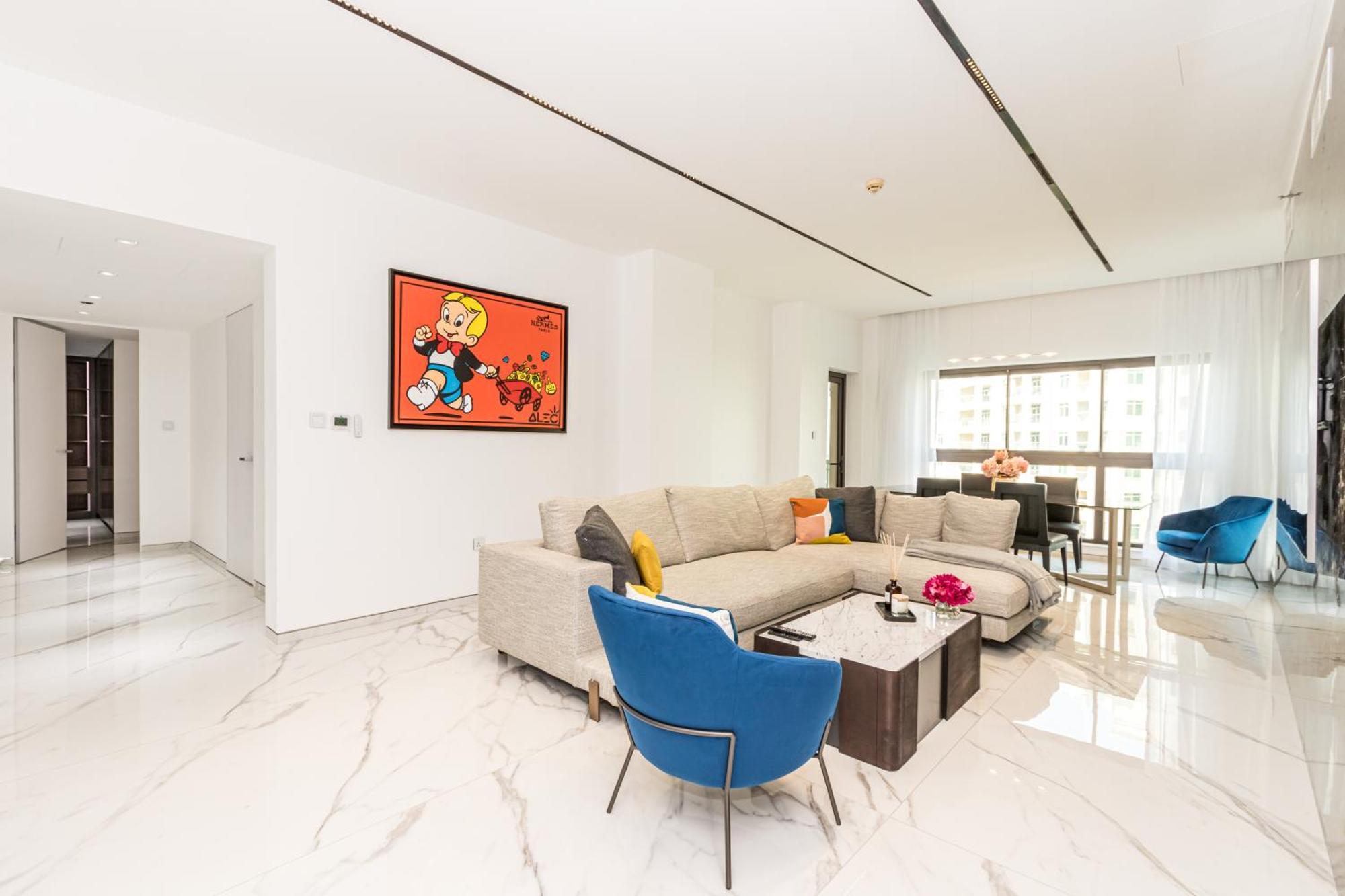 Palm Jumeirah Paradise- Luxury,unveiled Apartament *