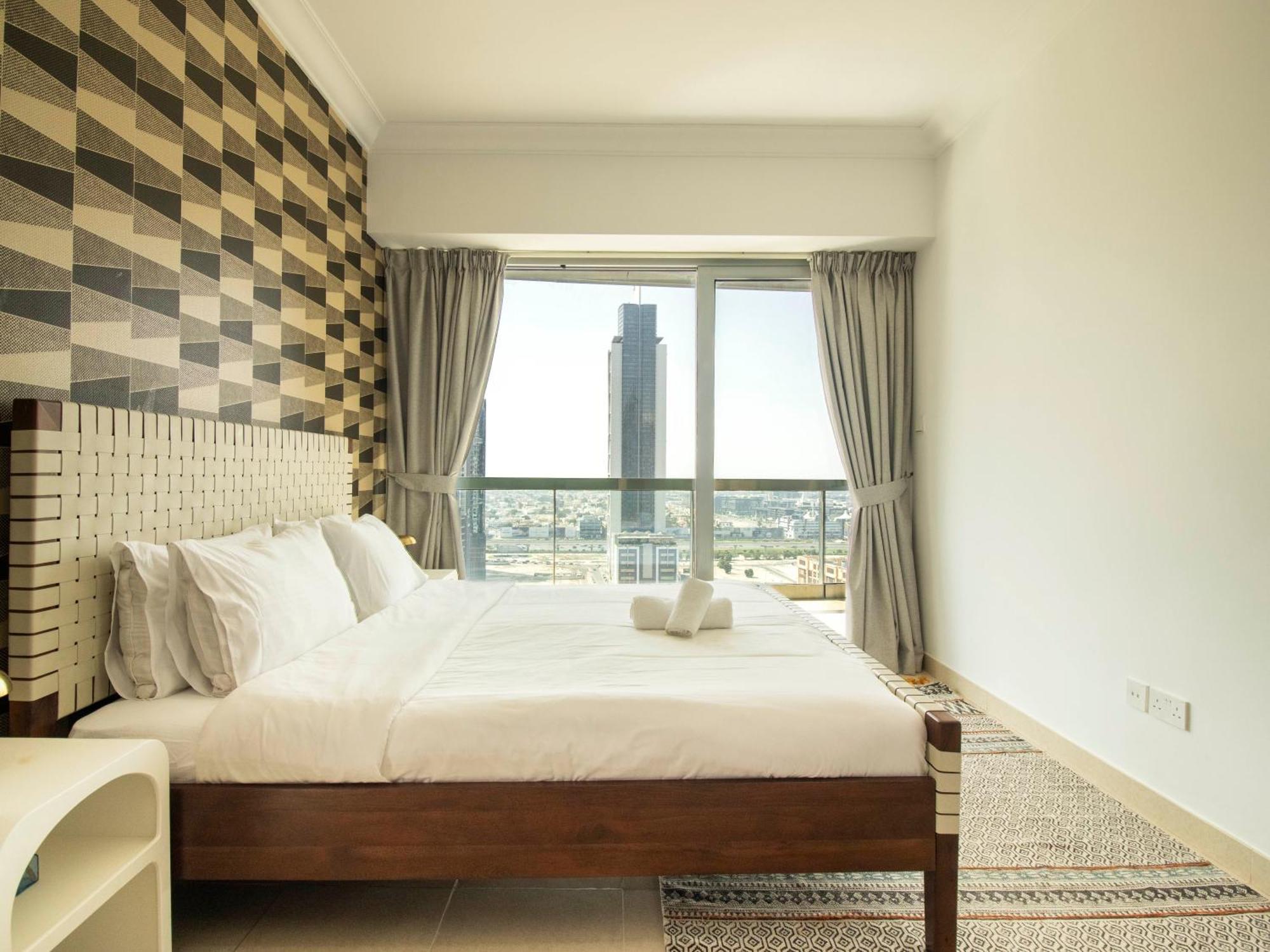 Downtown Chic Easy Walk To Mall & Fountain Lägenhet Dubai