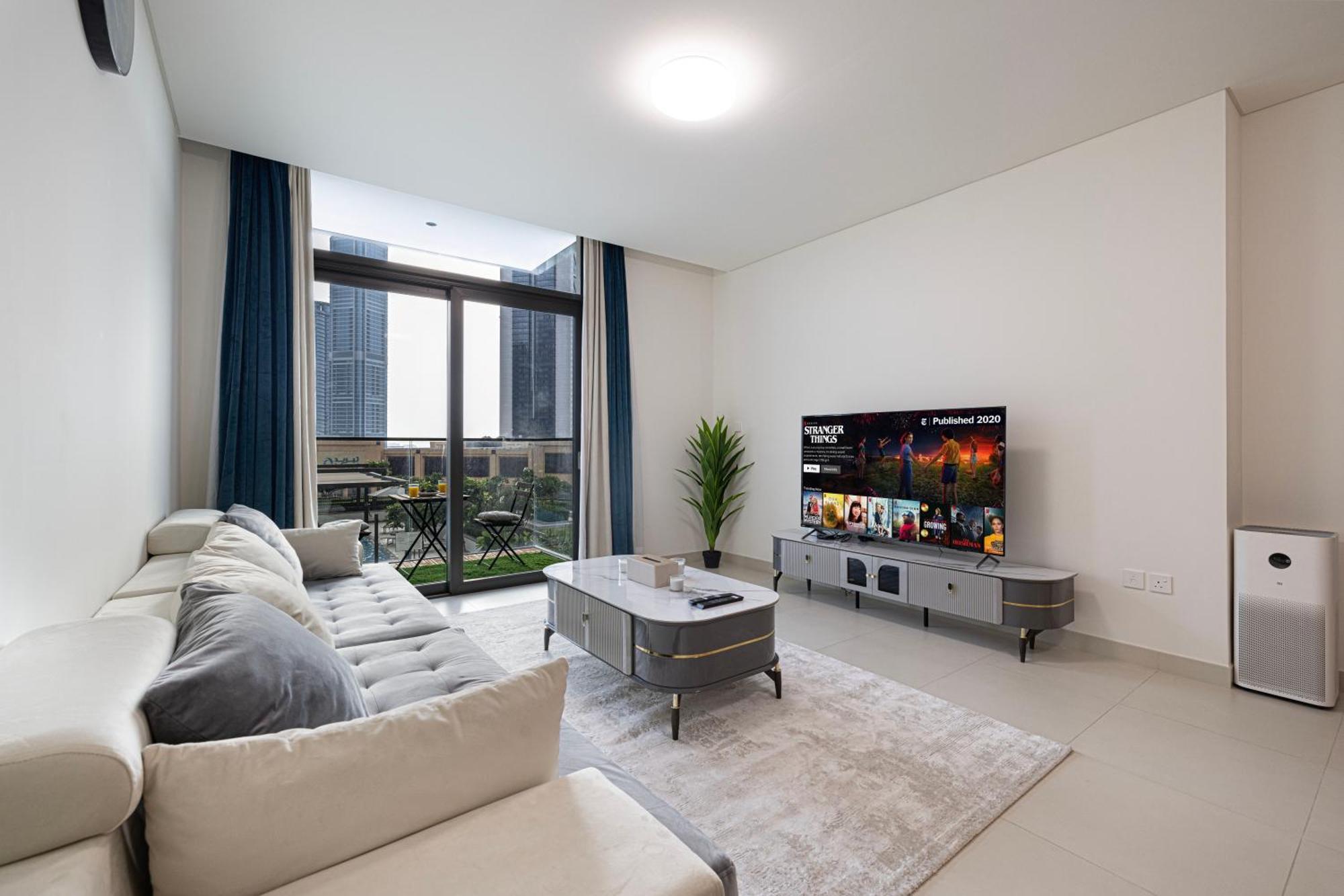 Apartamento Downtown Luxurious 2br Near Burj Khalifa Dubái
