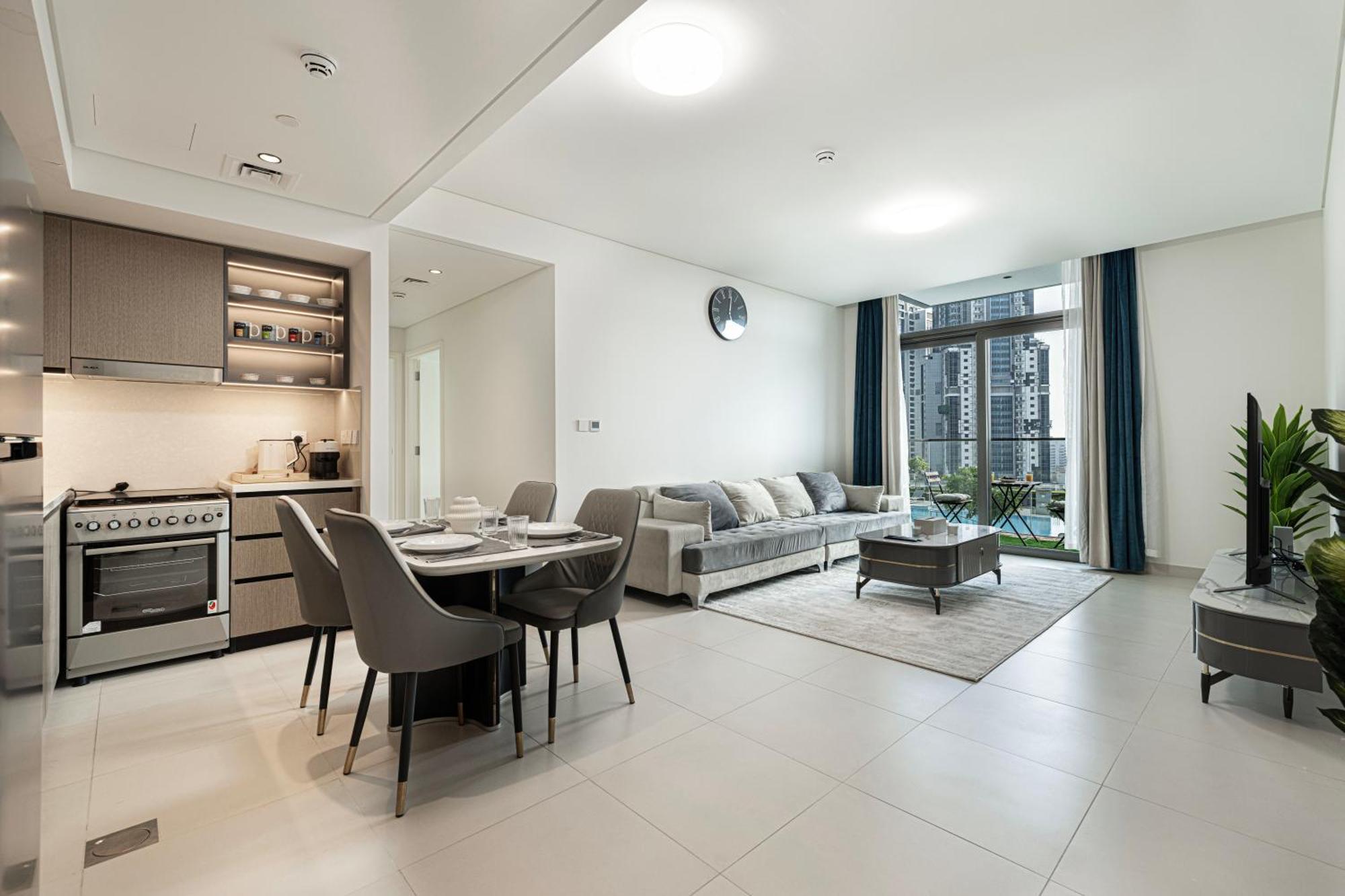 Apartamento Downtown Luxurious 2br Near Burj Khalifa *