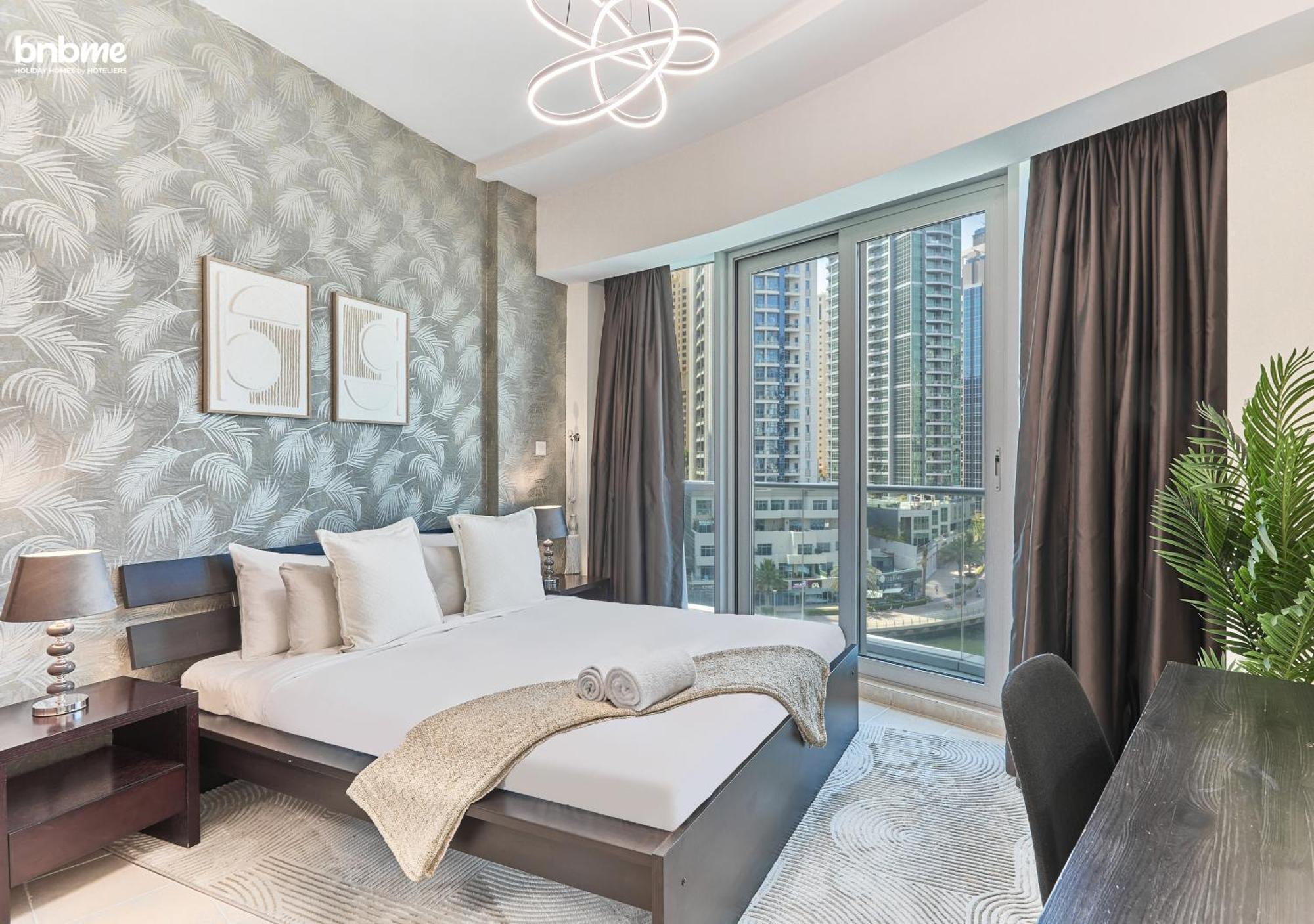 Apartment Bnbmehomes - Damac Waves Tower Dubai
