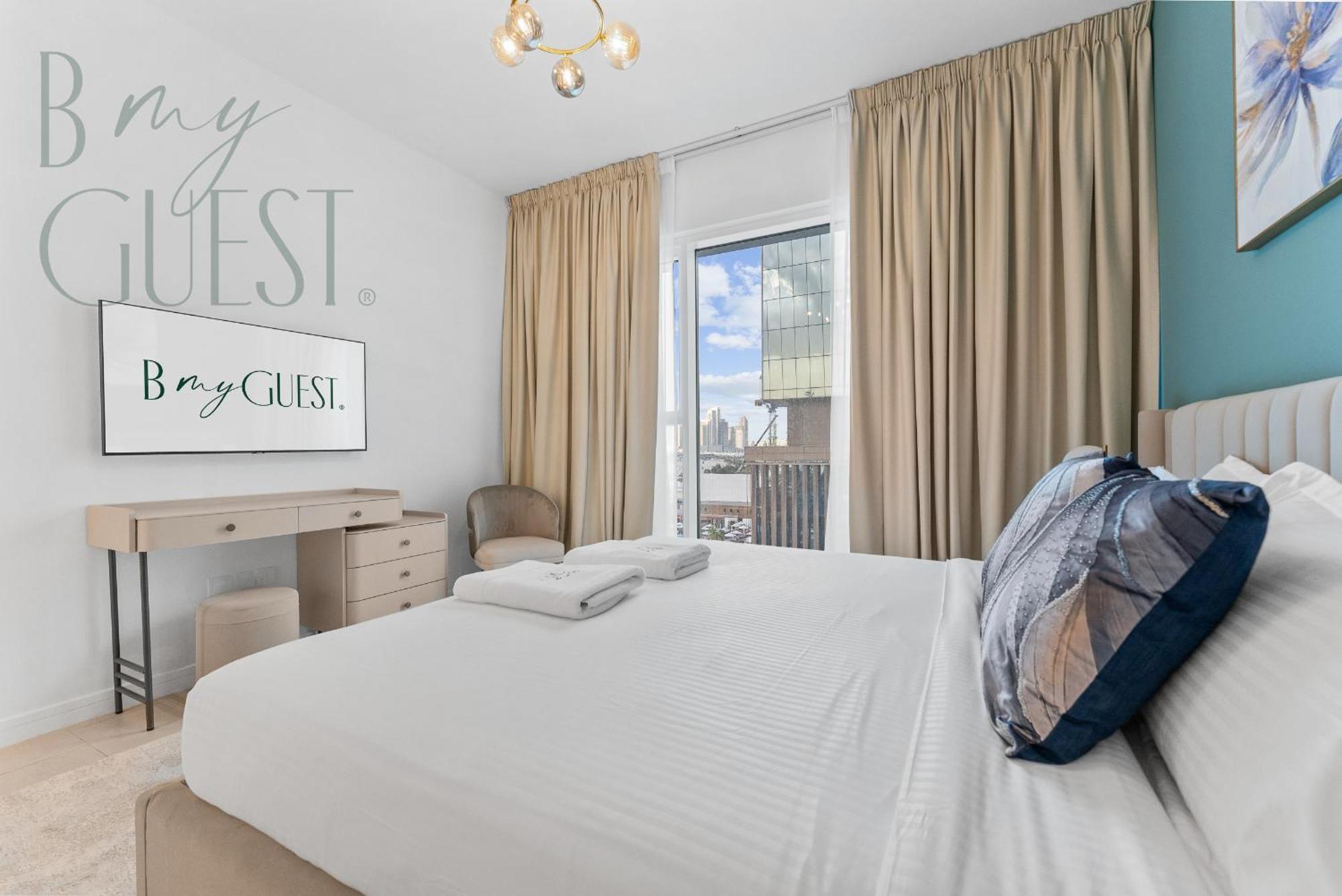 Unwind In Style In La Vie 2br With Beach Access Dubai