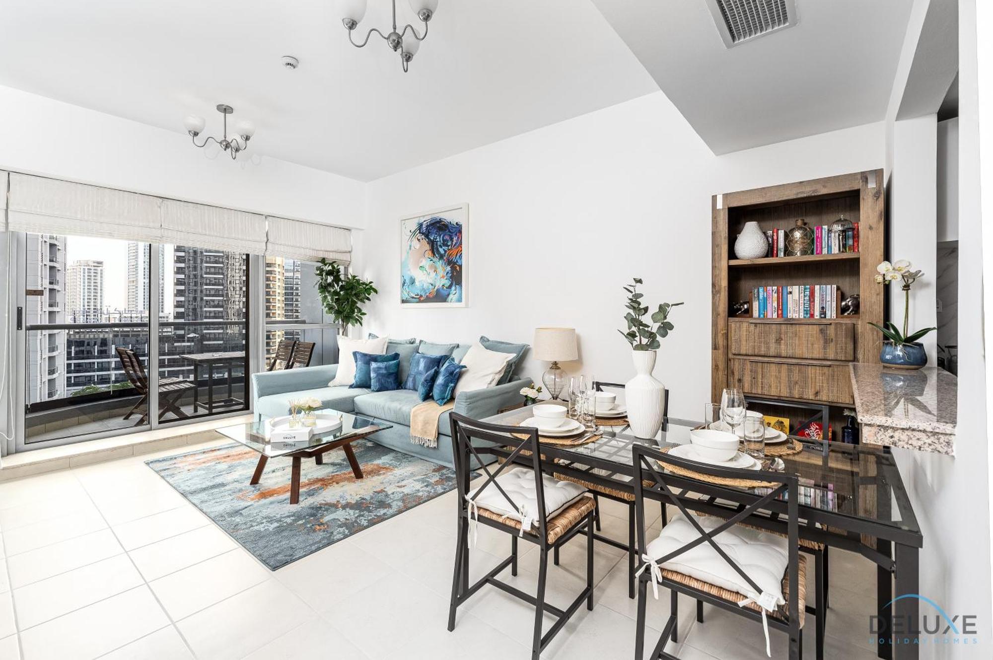 Charming 1br In The Point Tower, Marina By Deluxe Homes
