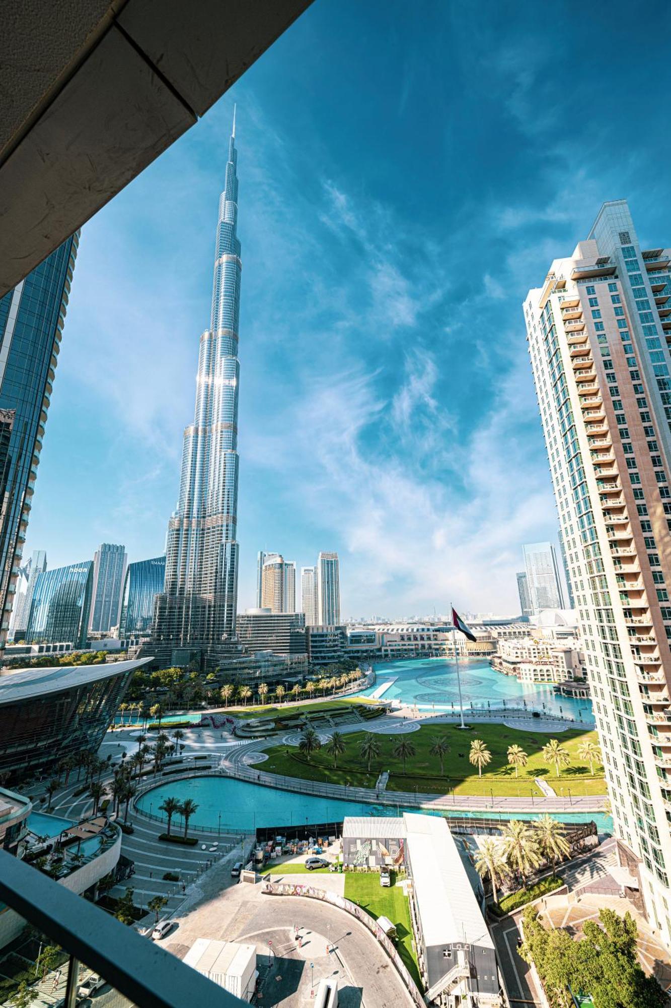 5 Stars Grand Opera Tower Lux 2 Bedroom Downtown Full Burj Khalifa View Appartamento