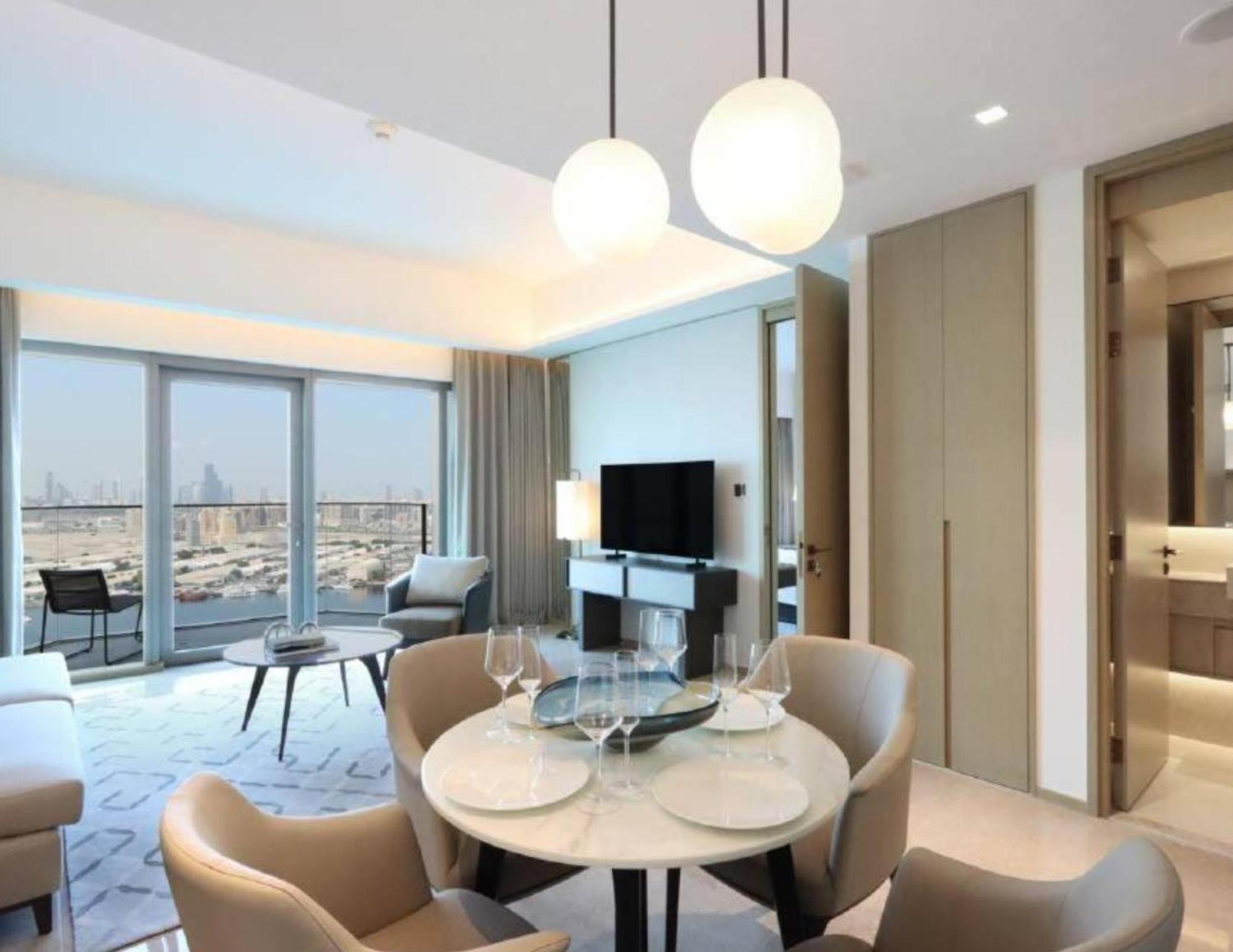 Apartamento Burj Khalifa And Sea View, Bar, & Restaurant