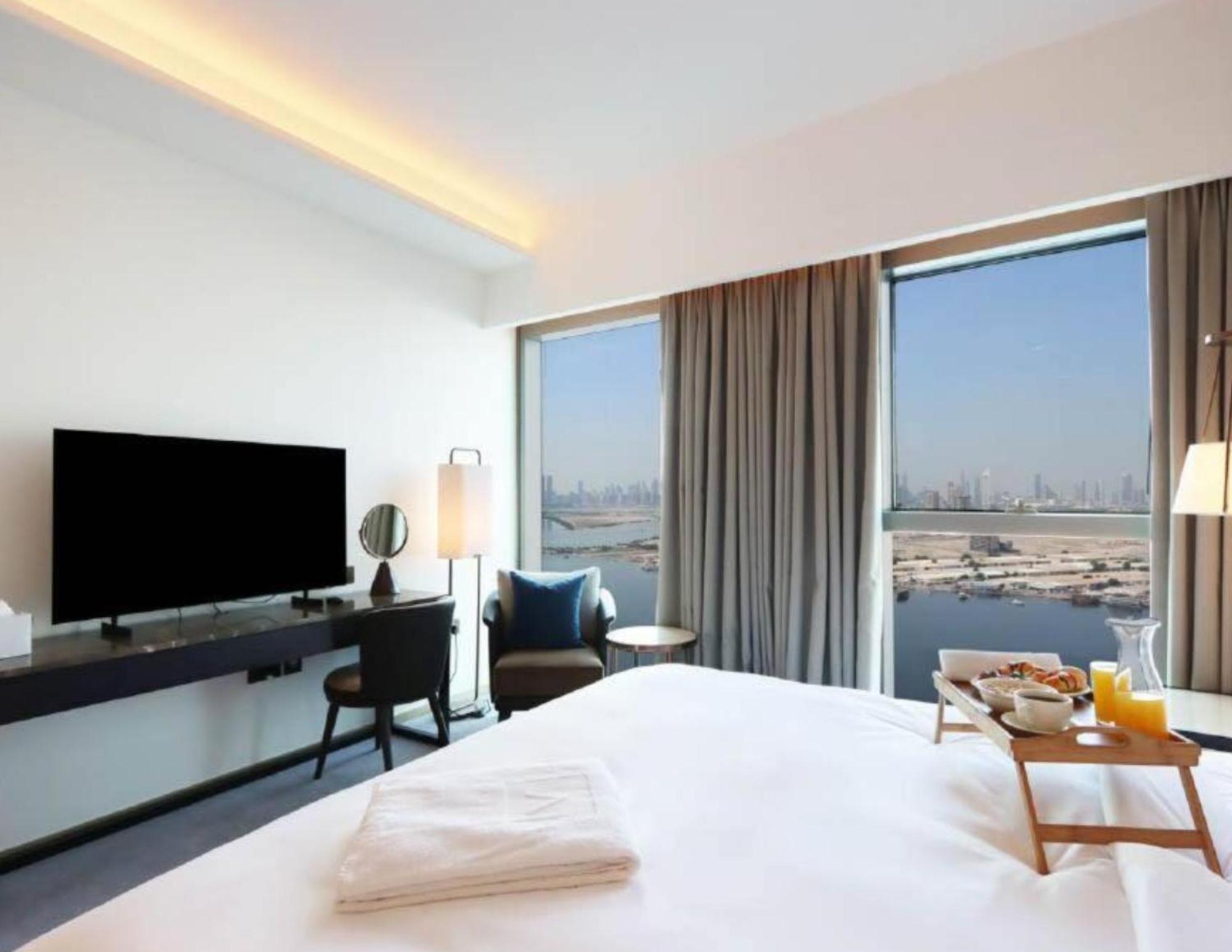 Burj Khalifa And Sea View, Bar, & Restaurant Apartamento