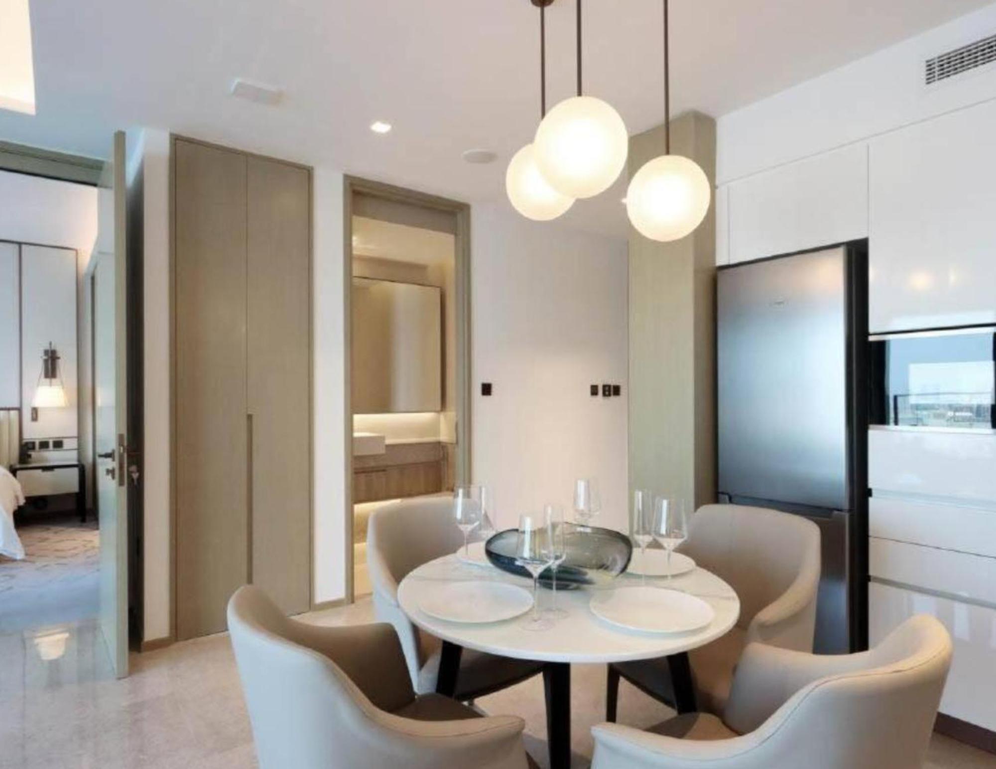 Apartamento Burj Khalifa And Sea View, Bar, & Restaurant