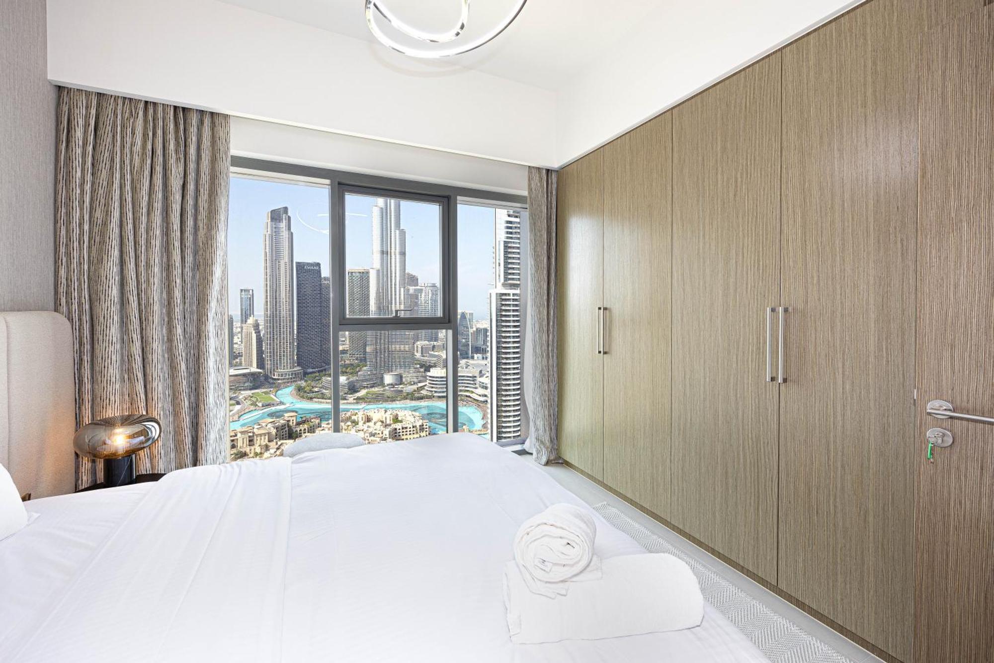 Appartement 3br Burj & Fountain View, High Floor Burj Royale Downtown *