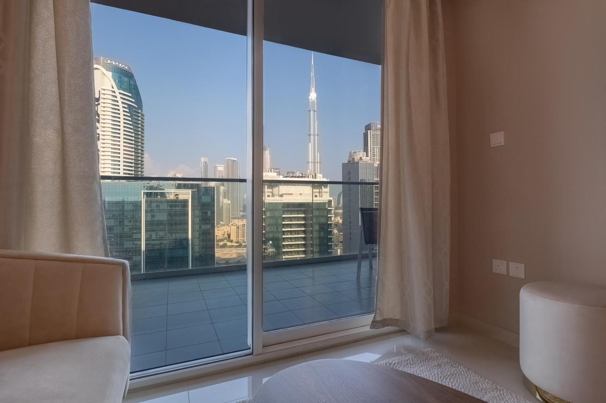 Stylish High Floor With Burj View Dubai