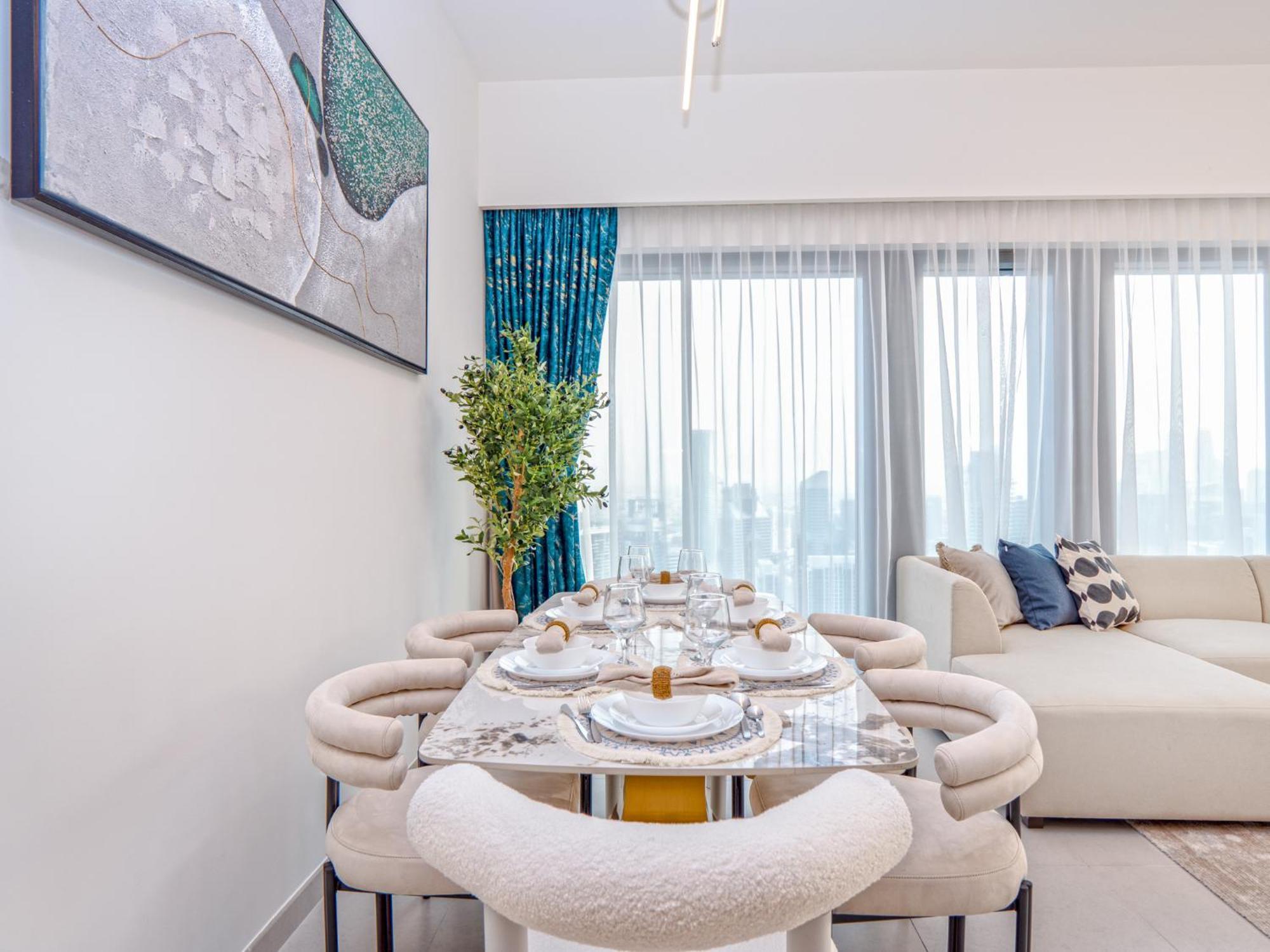 Easygo - 3br & Maid With Full Burj Khalifa And Fountain View Burj Royale Dw Lägenhet *