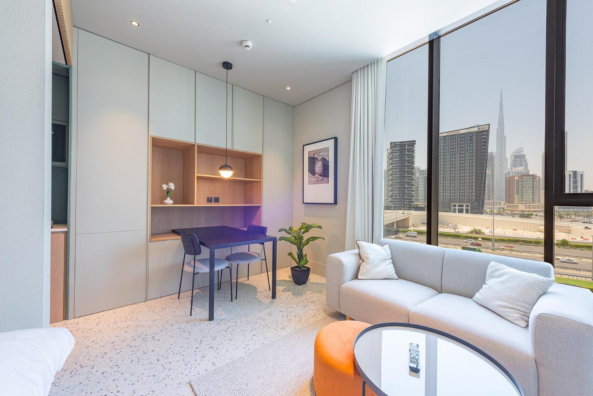 Executive At Upside Living, Business Travel Ready