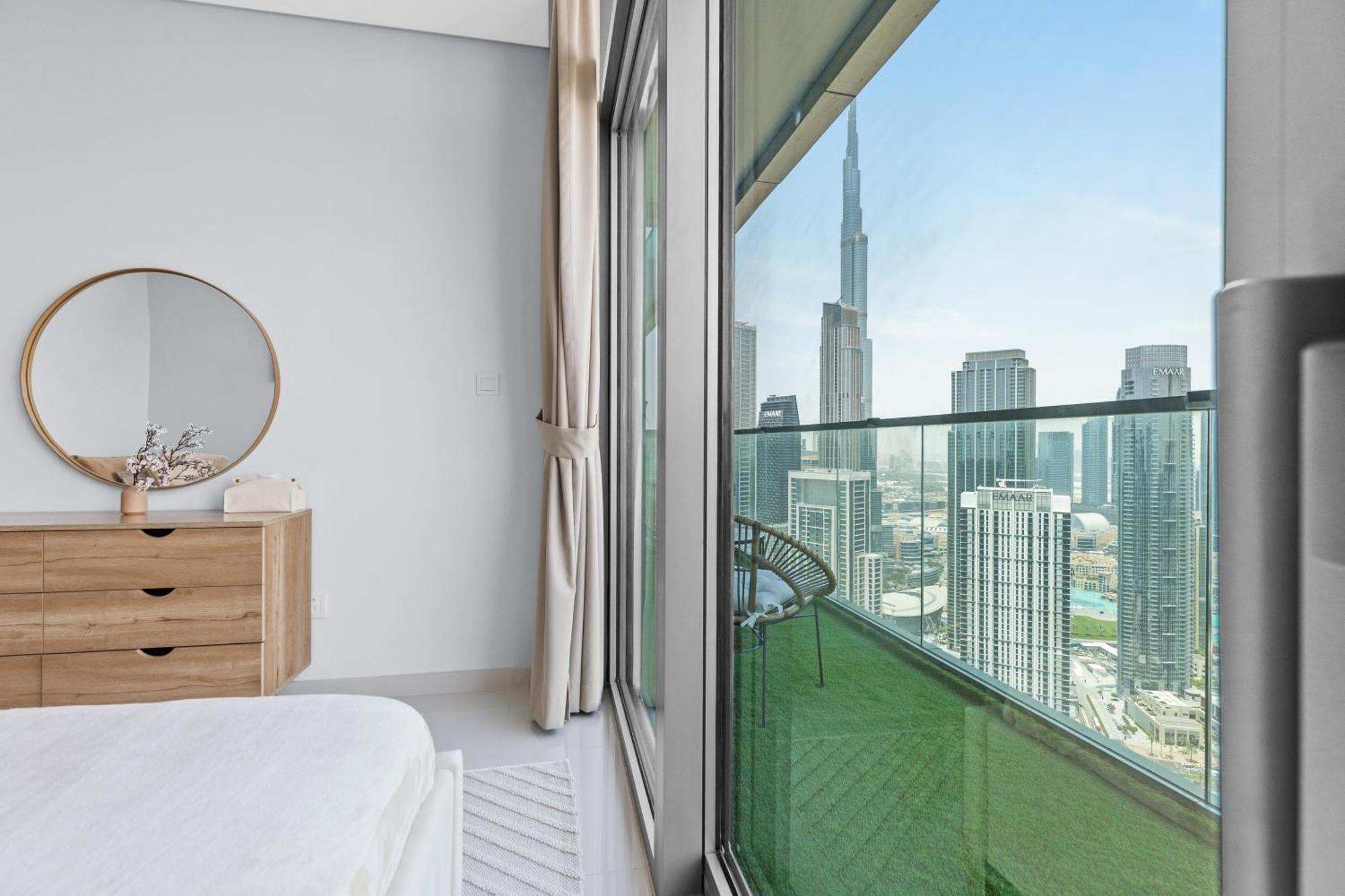 Luxury With Burj Khalifa Views & Infinity Pool Apartamento *