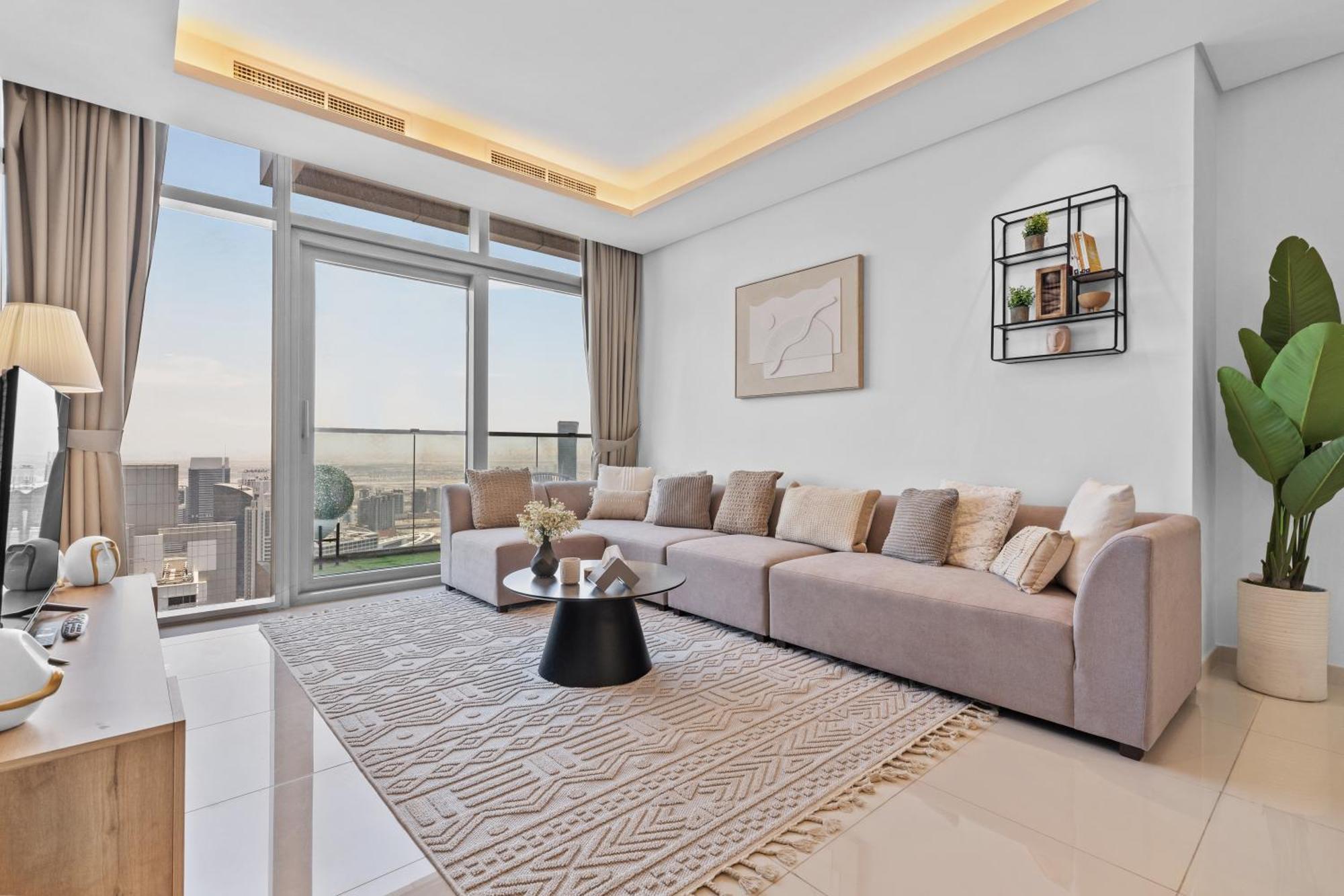 Luxury With Burj Khalifa Views & Infinity Pool Apartamento Dubai