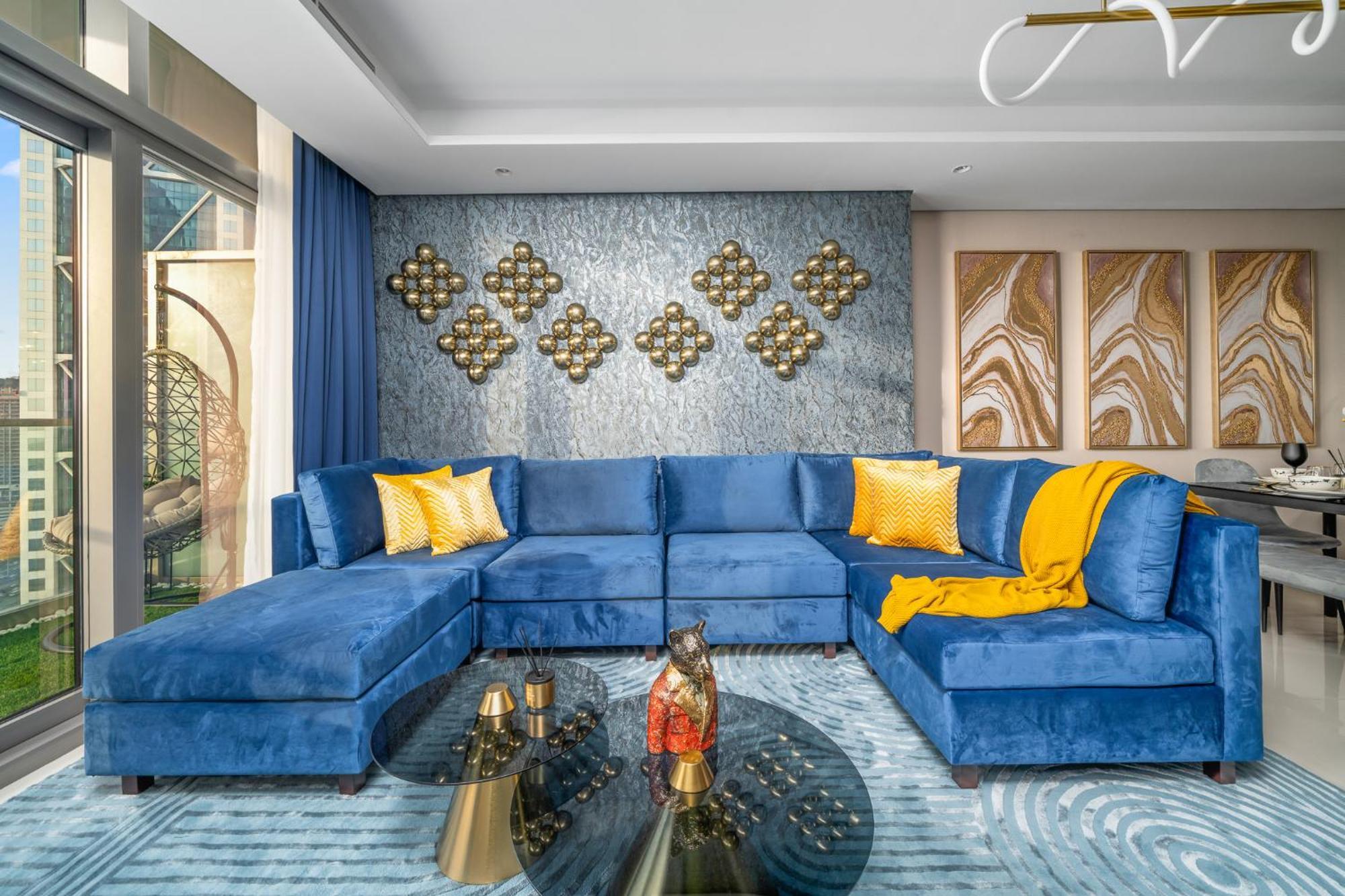 Amazing 64th Floor Infinity Pool With Burj Khalifa Views 2br In Paramount Midtown Lägenhet