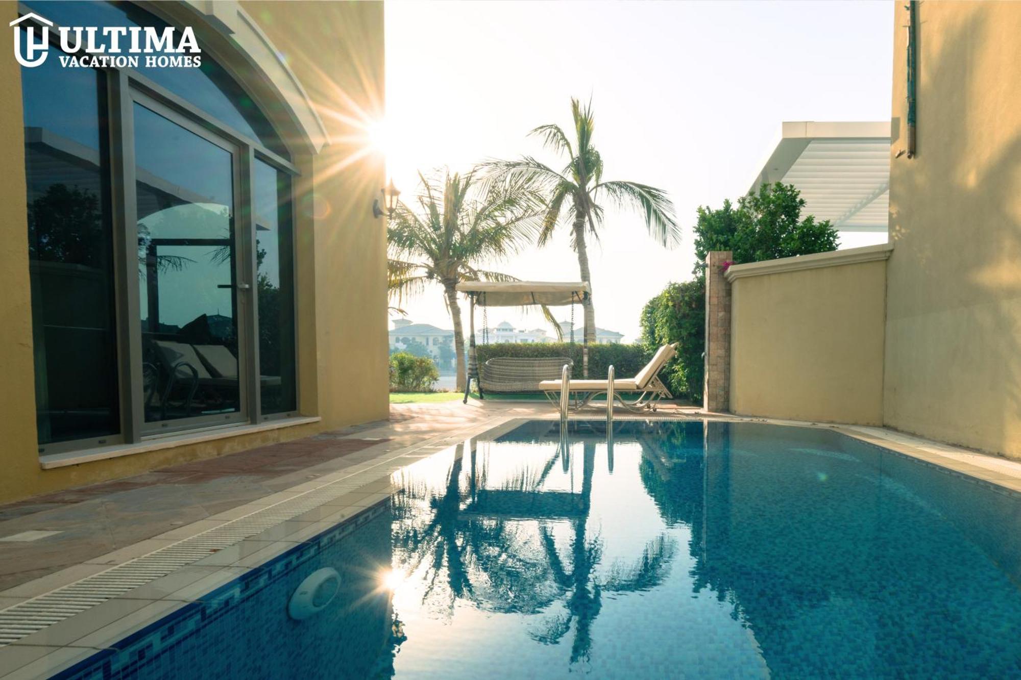 Elegantly Furnished 6br Beachfront Palm Jumeirah Dubaï