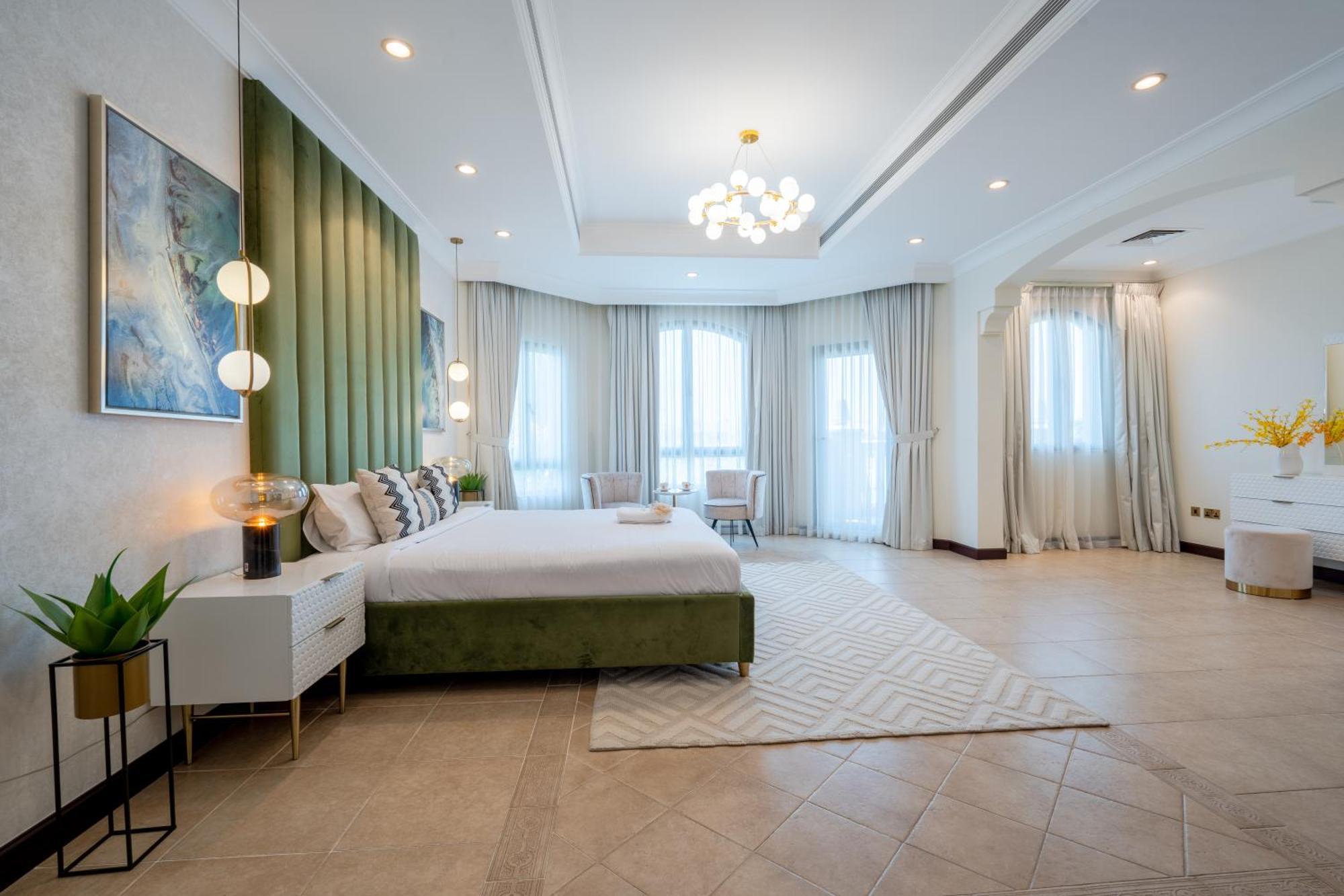 Villa Elegantly Furnished 6br Beachfront Palm Jumeirah Dubaï