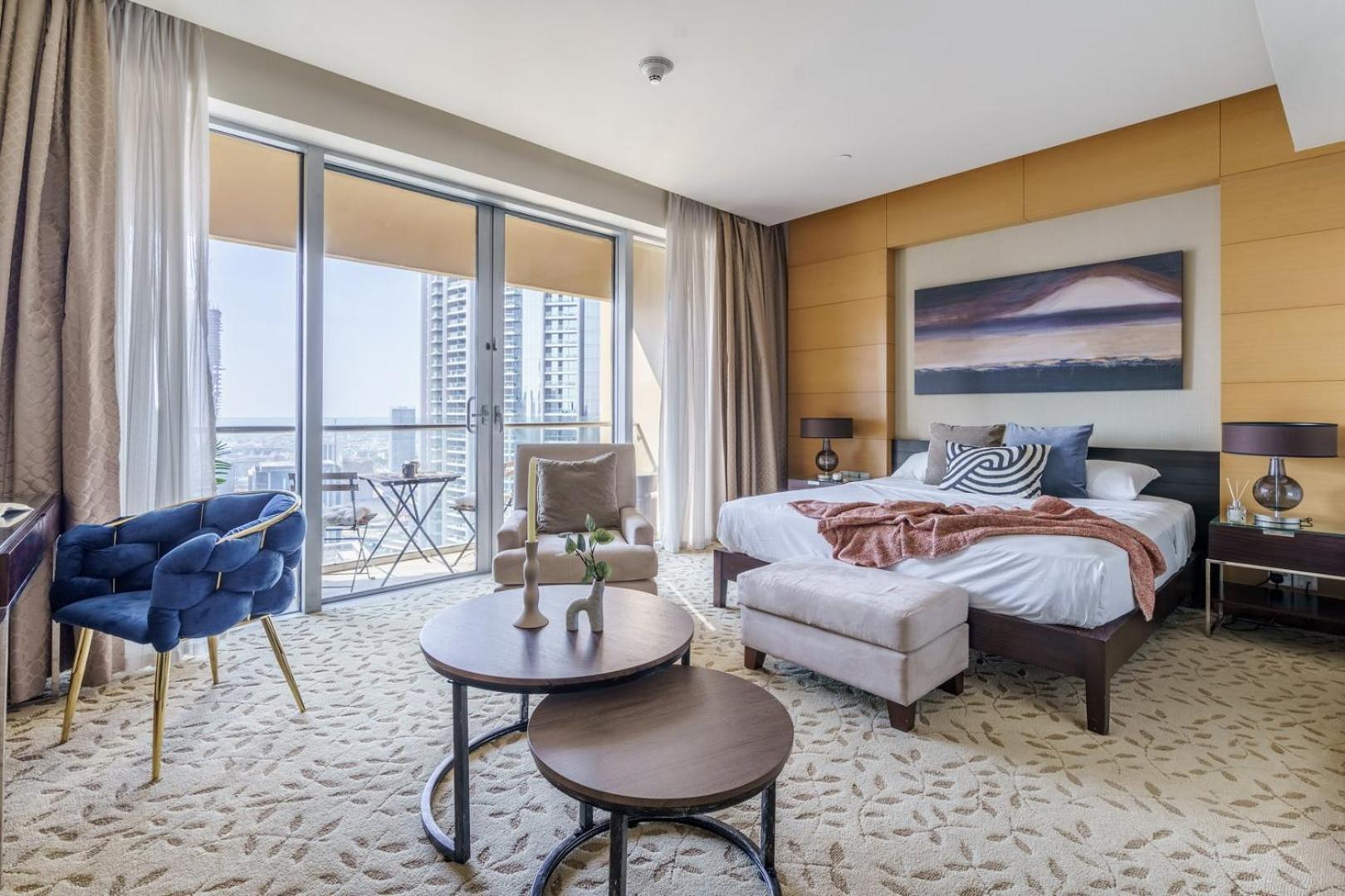 Apartamento Guestready - Burj Khalifa Views From The Address Dubái